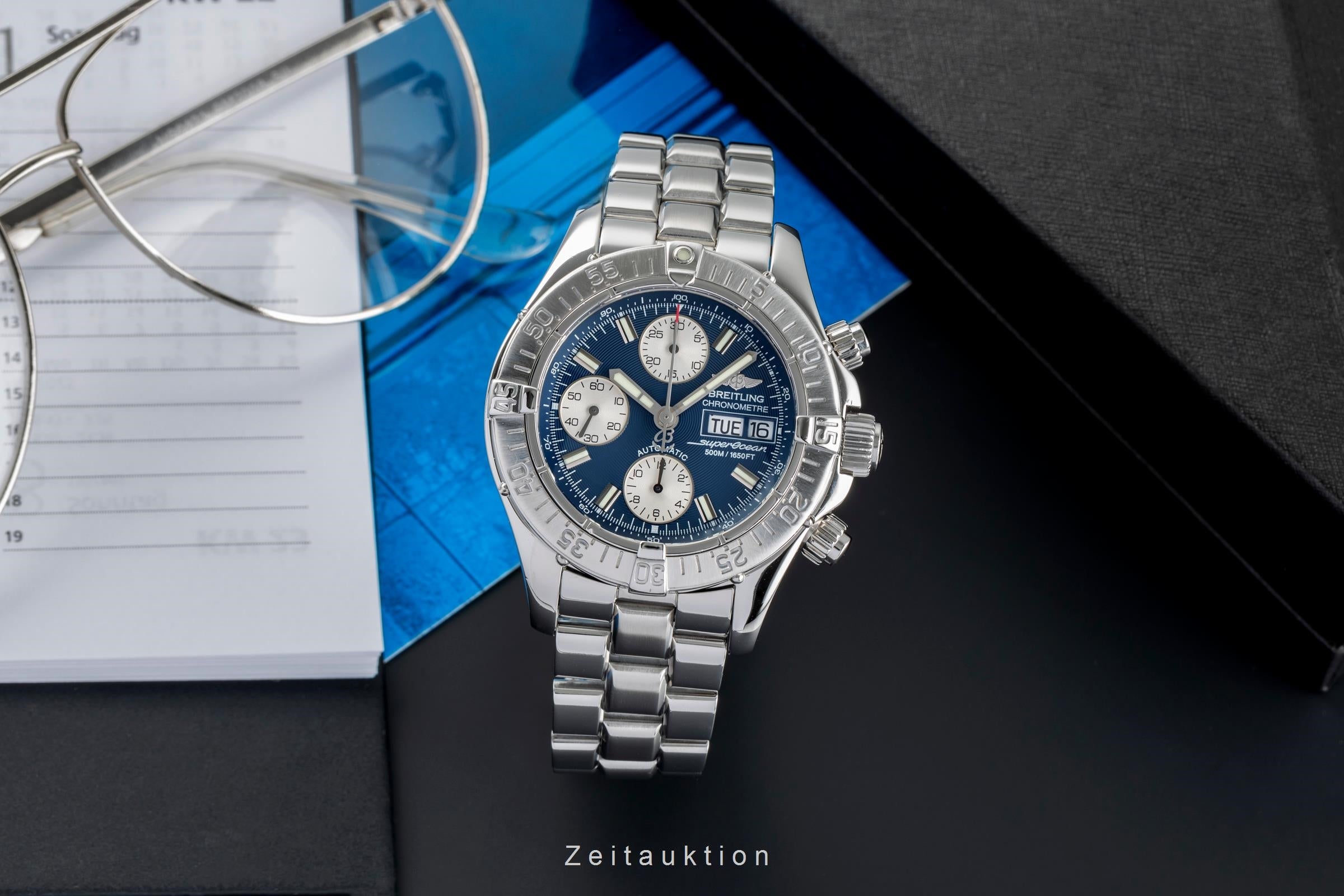 Breitling Superocean Chronograph cronógrafo acero automático reloj para caballeros A13340  [2503450]