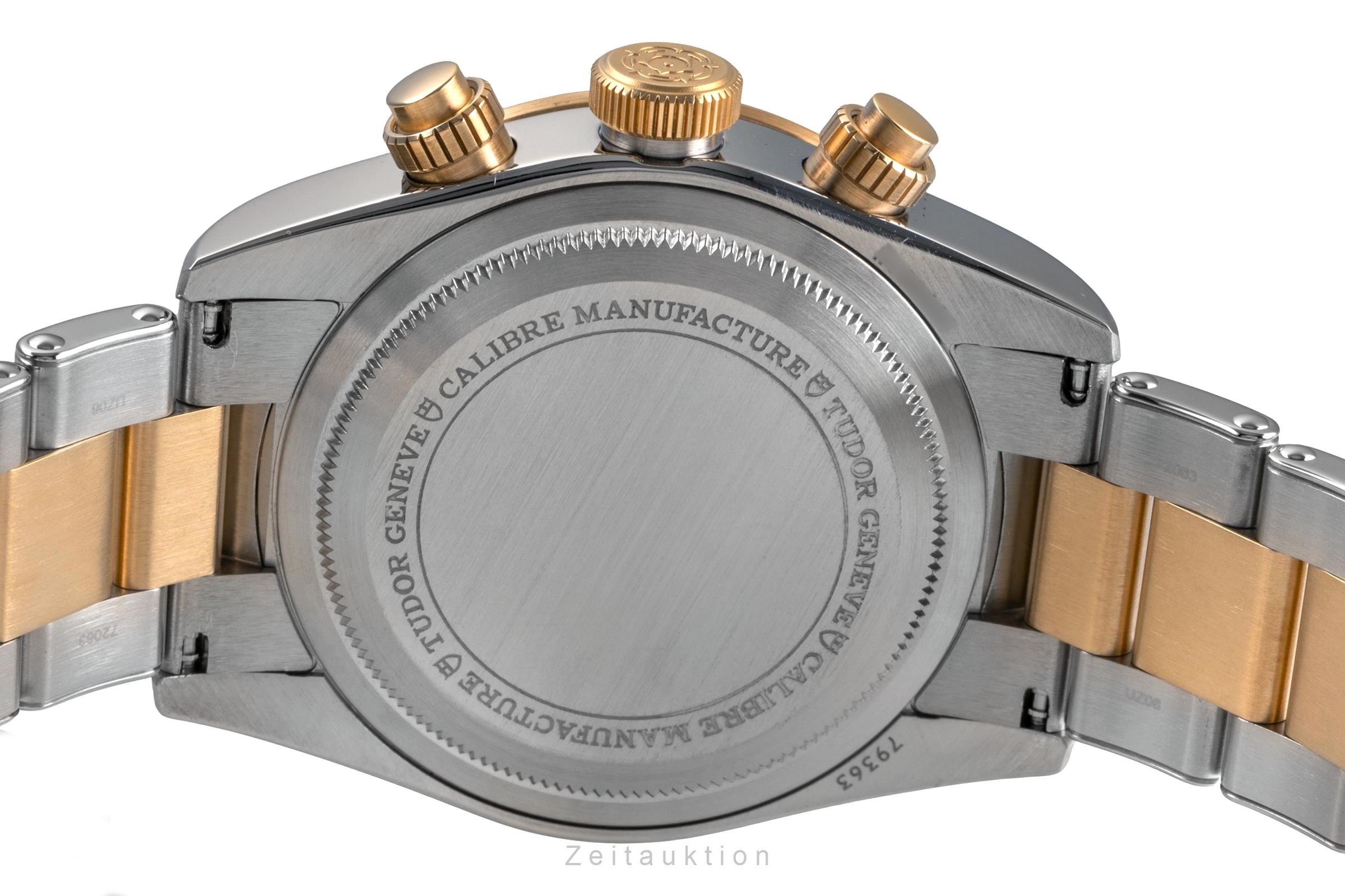 Tudor Black Bay chronographe acier / or  automatique montre pour hommes 79363N LP: 8410EUR  [2503452]