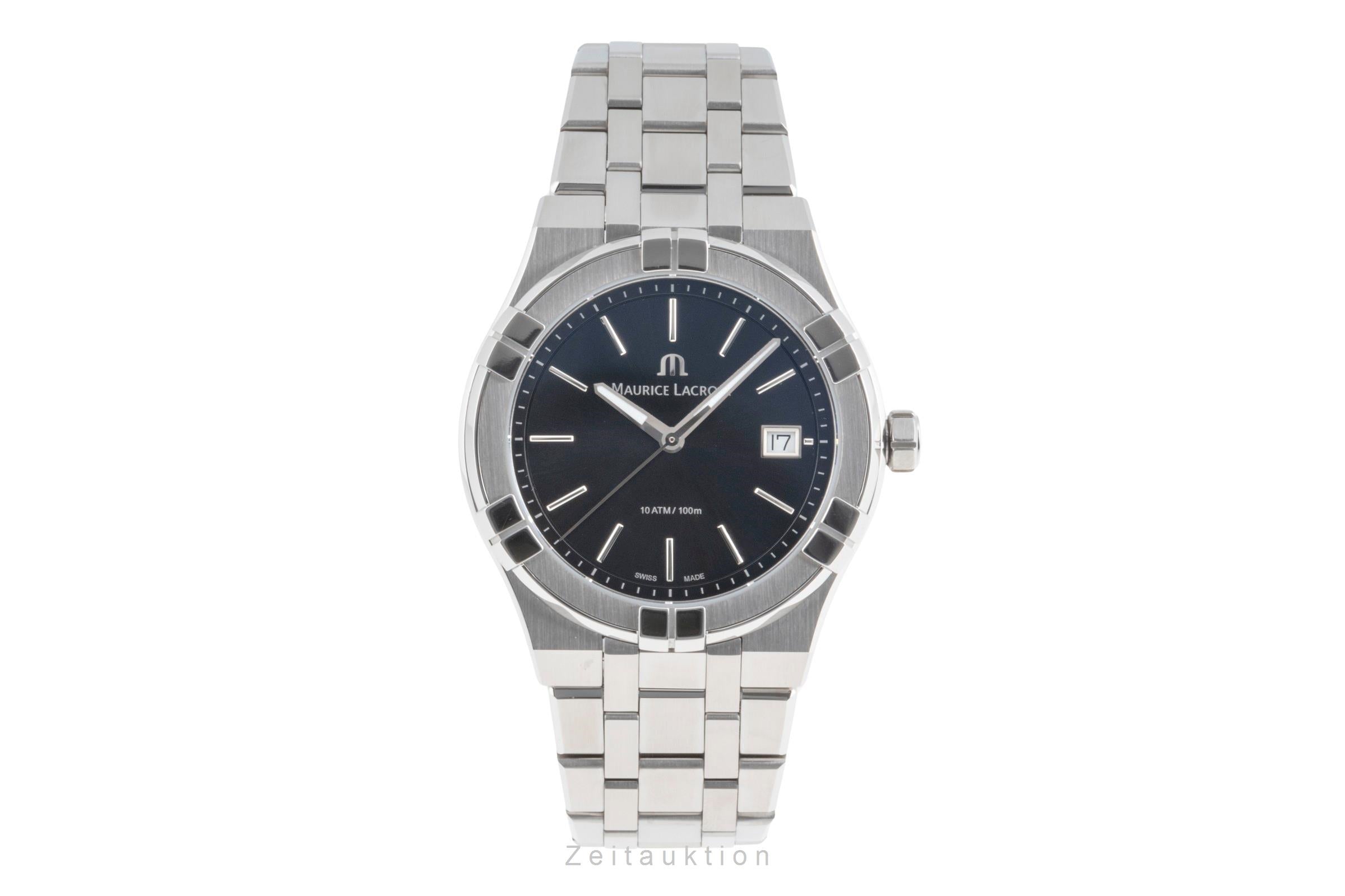 Maurice Lacroix Aikon acero cuarzo reloj para caballeros AI1108  [2503456]