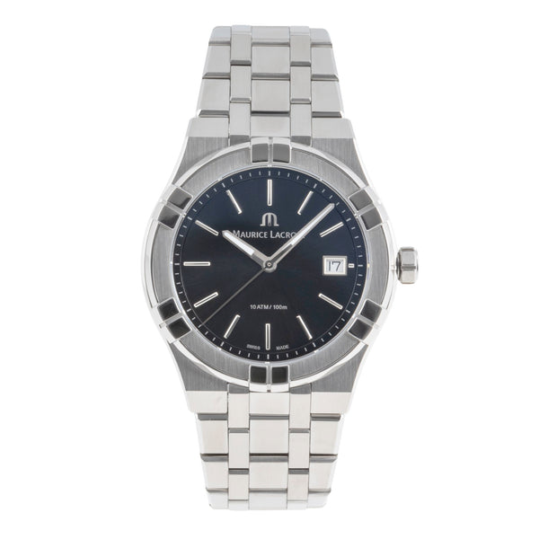 Maurice Lacroix Aikon acero cuarzo reloj para caballeros AI1108  [2503456]