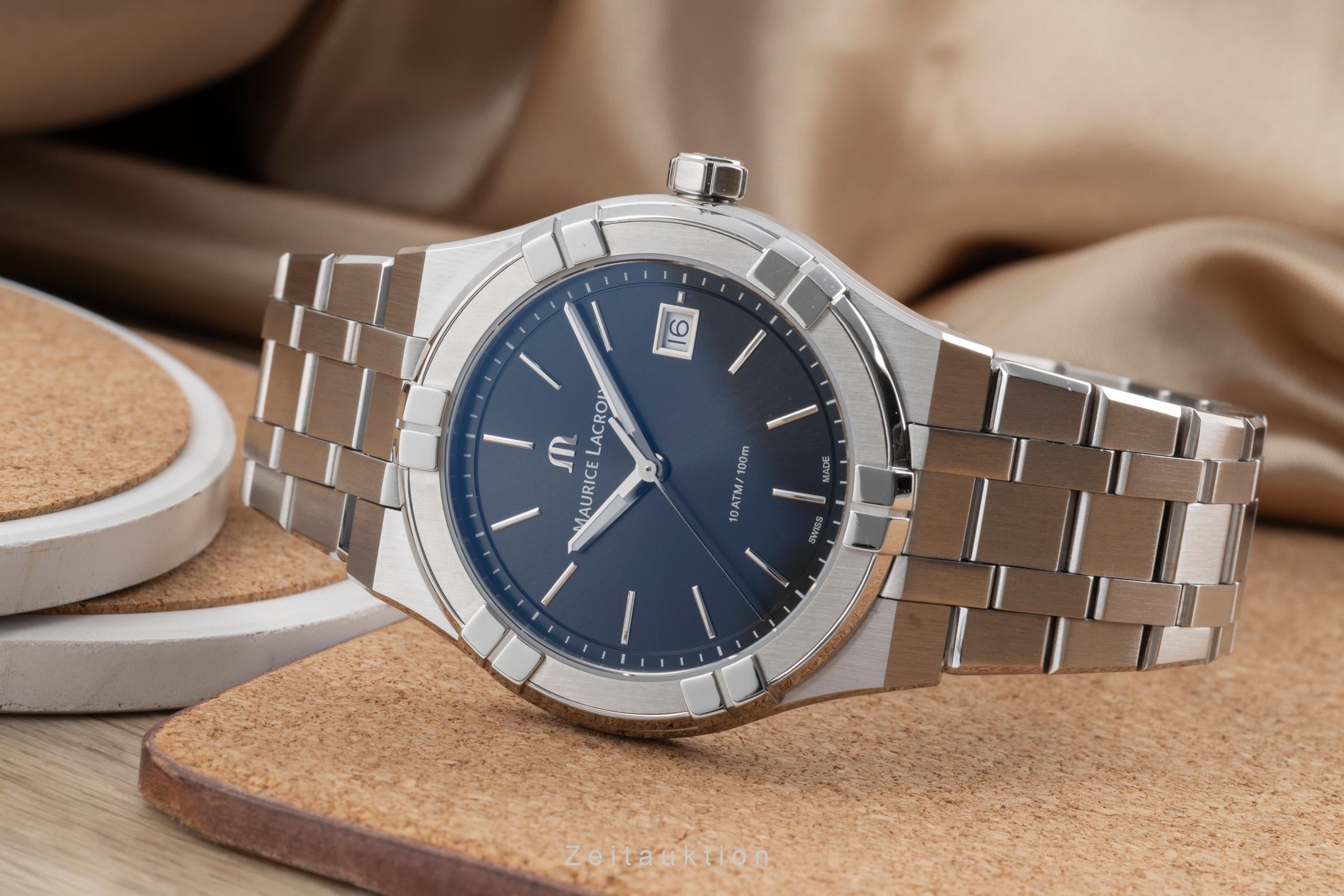 Maurice Lacroix Aikon acero cuarzo reloj para caballeros AI1108  [2503456]