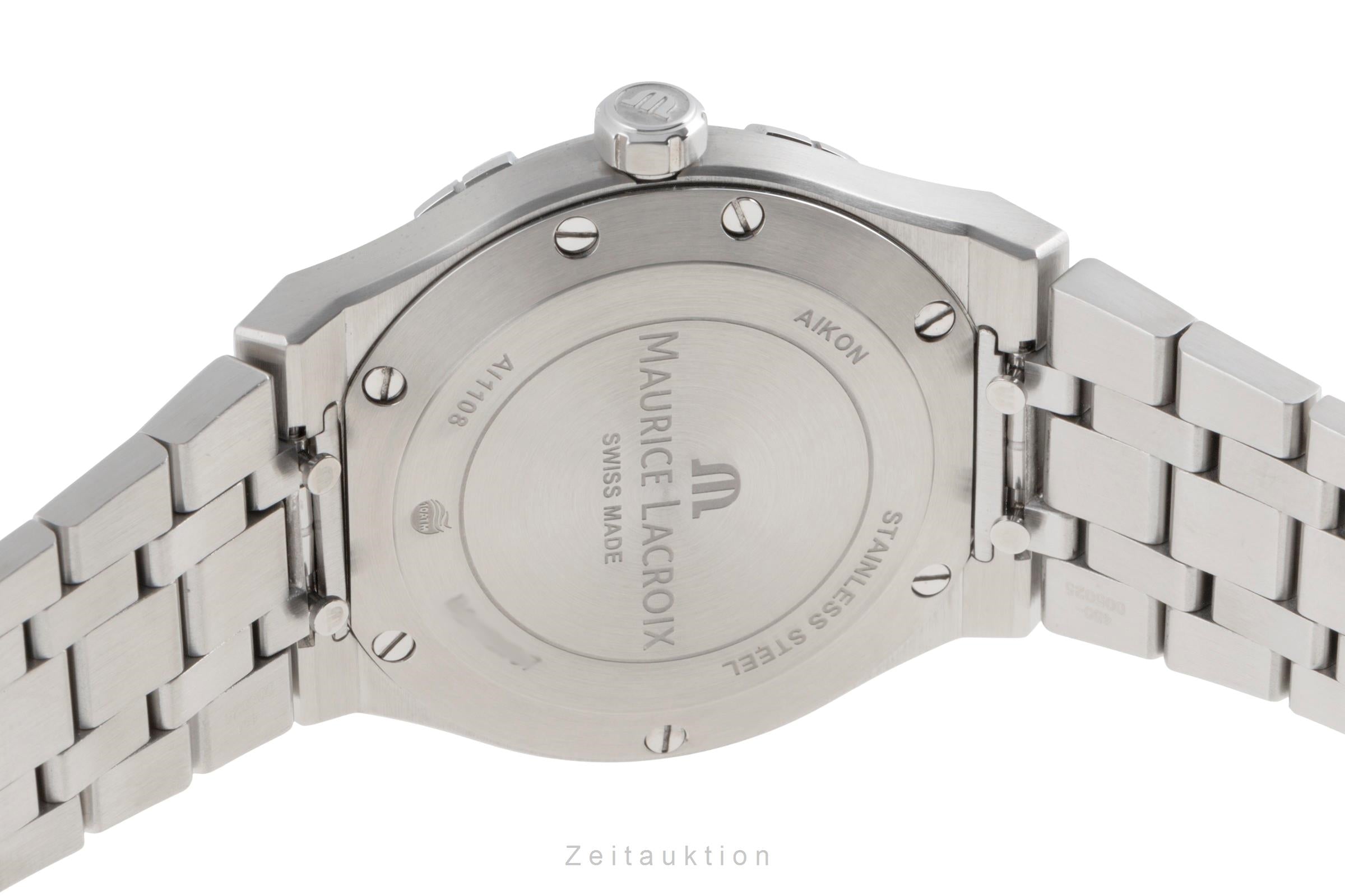 Maurice Lacroix Aikon acero cuarzo reloj para caballeros AI1108  [2503456]