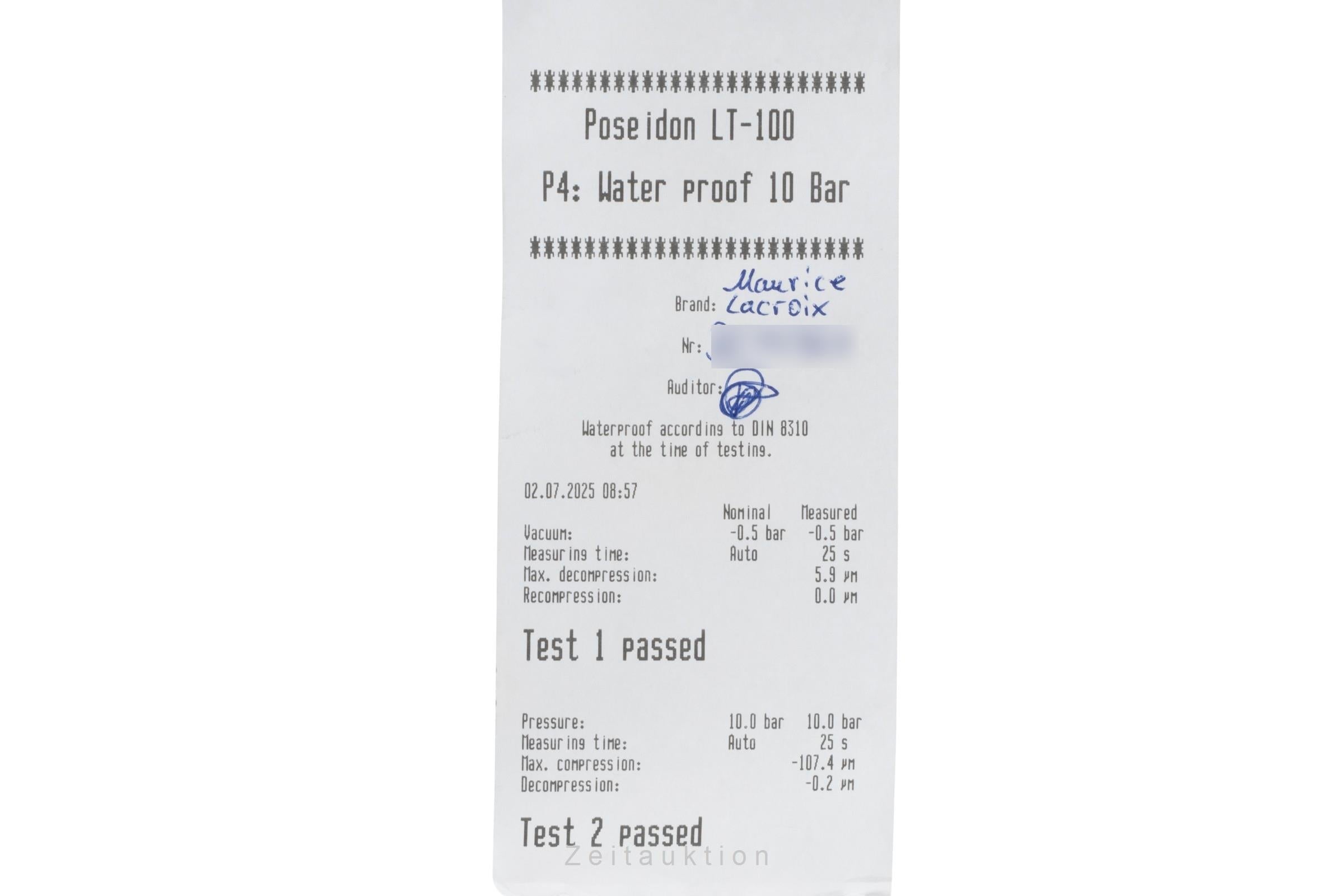 Maurice Lacroix Aikon acero cuarzo reloj para caballeros AI1108  [2503456]