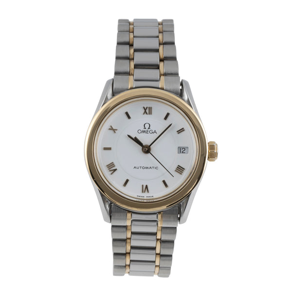 Omega Classic steel / gold automatic women's watch 566.0285 , 766.0885  [2503457]