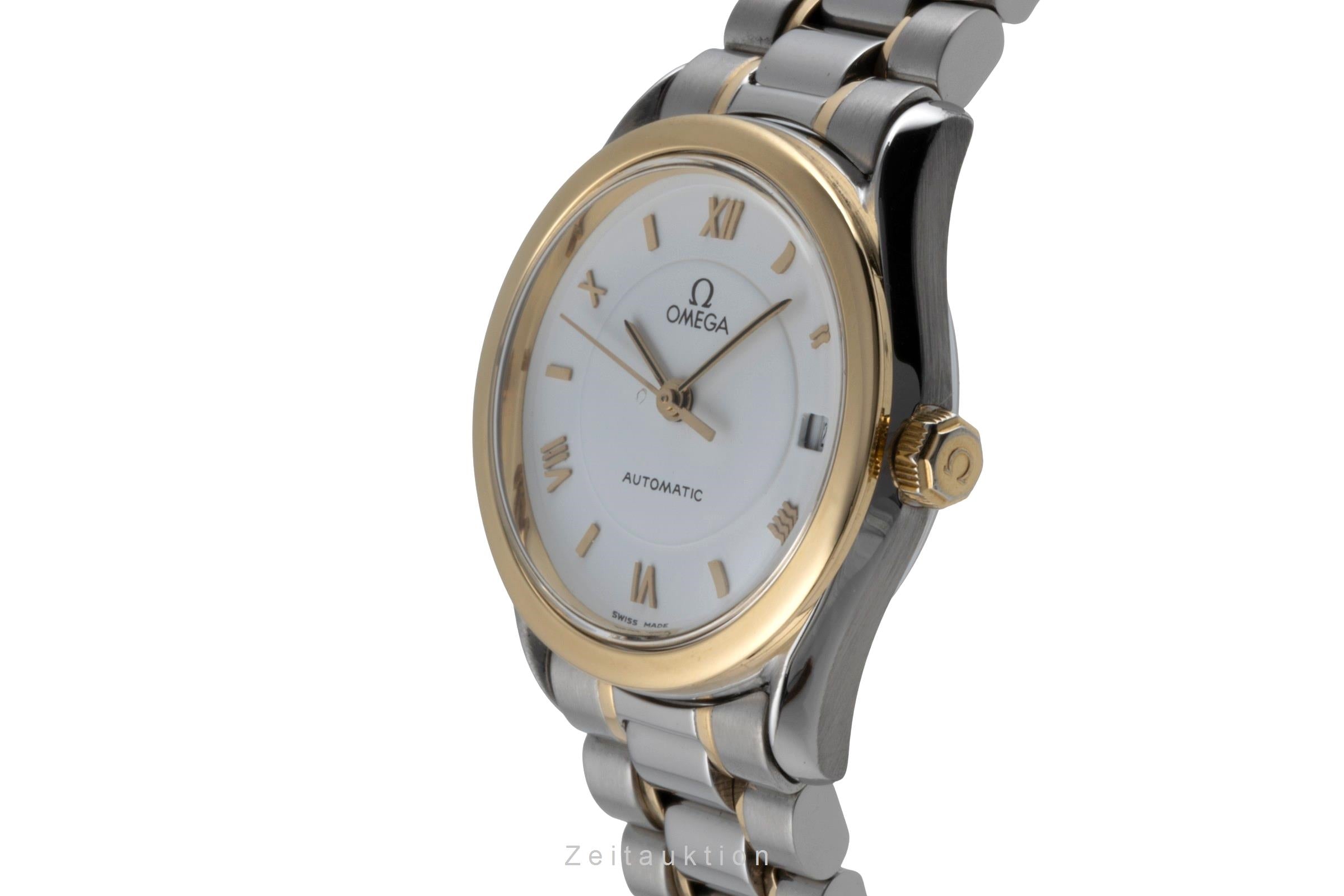 Omega Classic steel / gold automatic women's watch 566.0285 , 766.0885  [2503457]