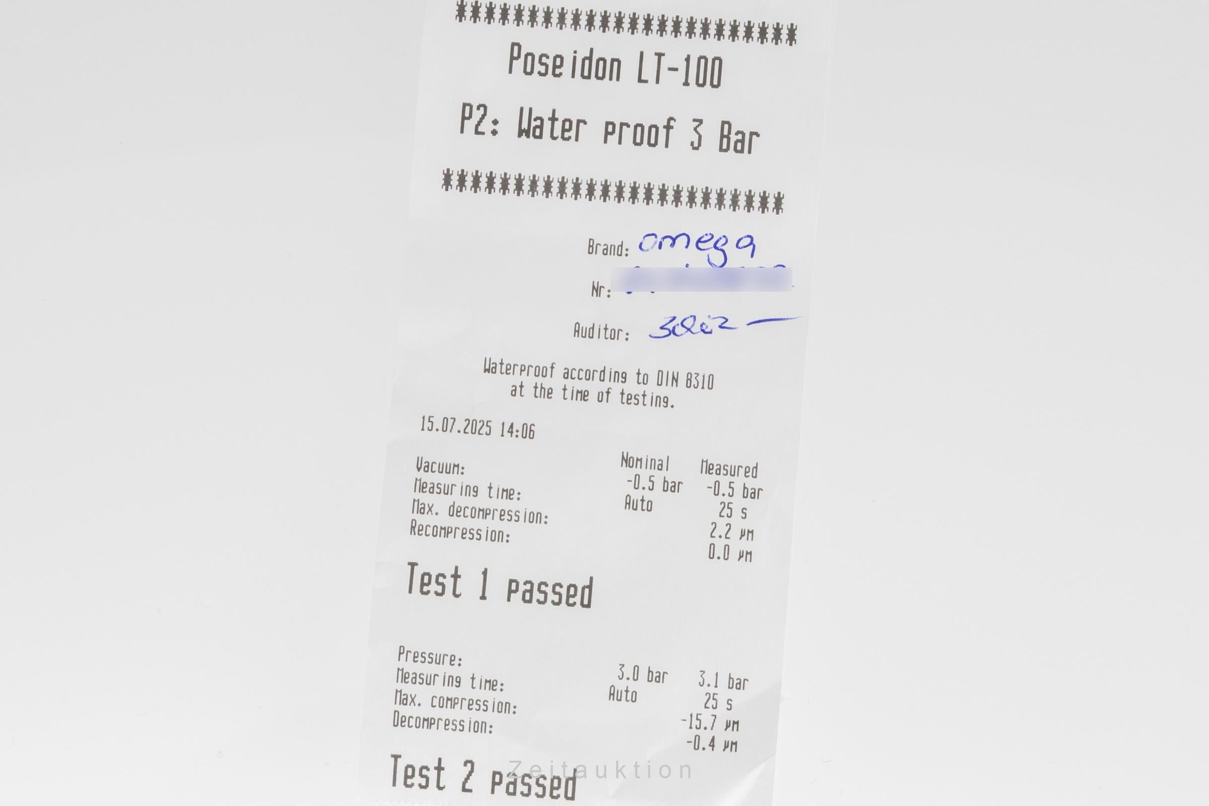 Omega Seamaster steel automatic men's watch 2226.80.00 Limited  [2503459]