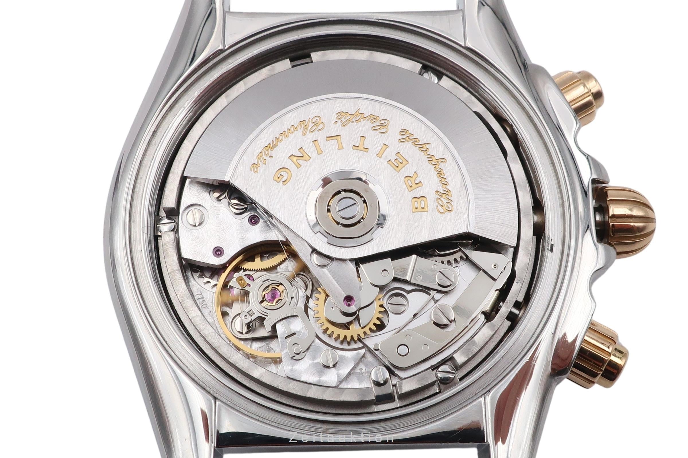 Breitling Evolution chronographe acier / or  automatique montre pour hommes C13356  [2503460]