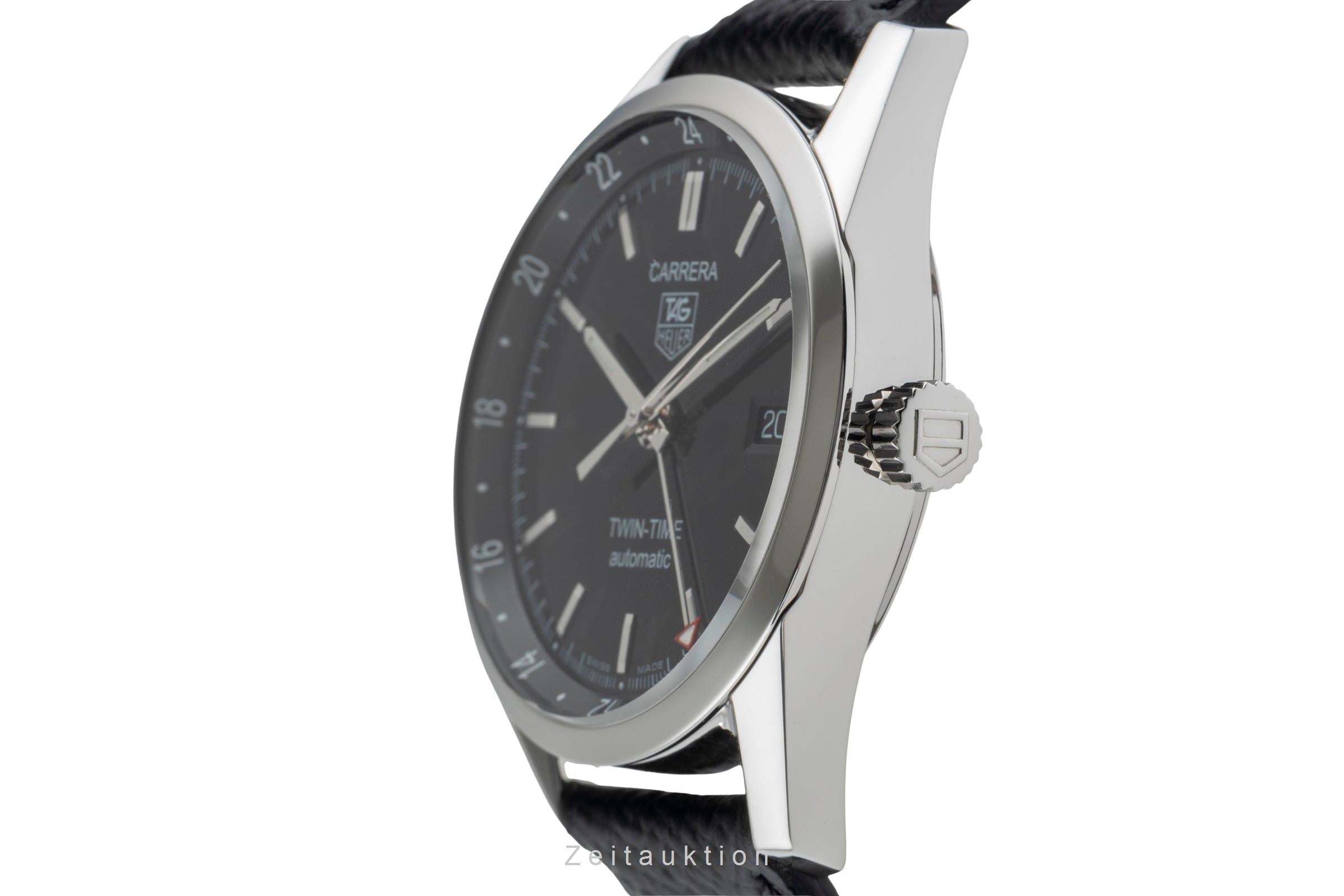TAG Heuer Carrera 自動巻き時計 ブラック Tag Heuer Carrera steel automatic Kal. 7 Ref. WV2115 | 2503462