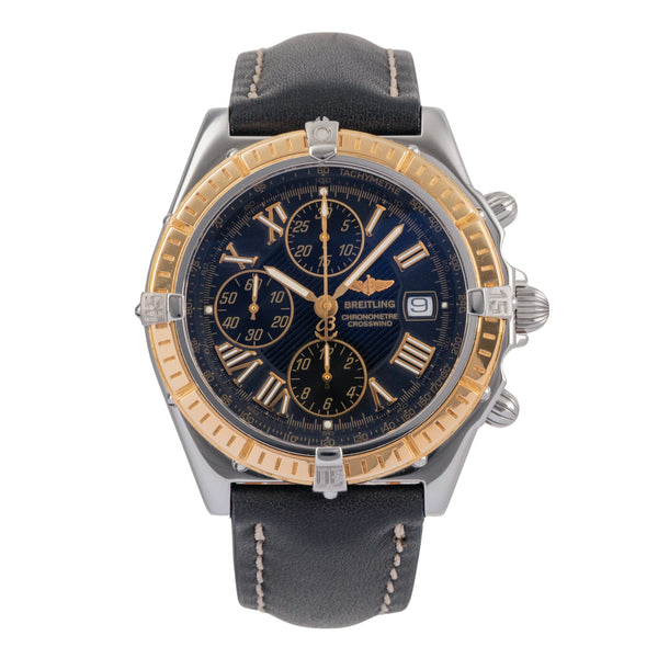 Breitling Crosswind Chronograph Stahl / Gold Automatik Herrenuhr Ref. D13355 [2503464]