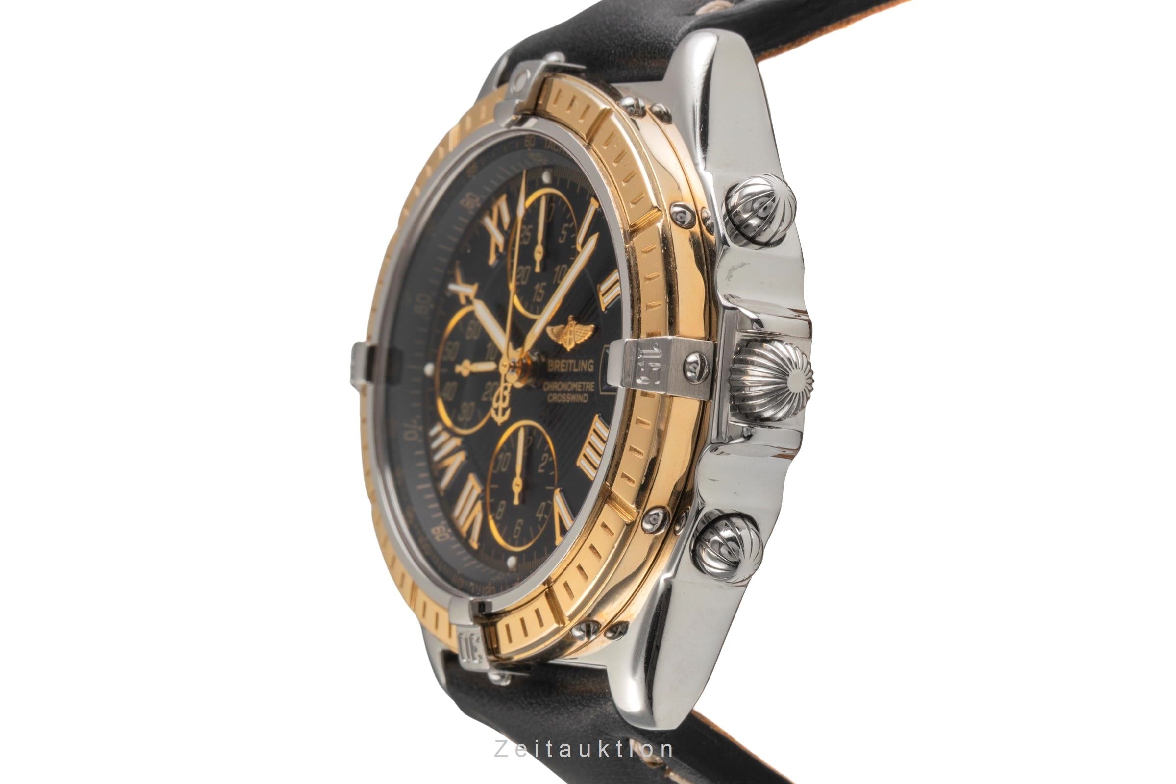 Breitling Crosswind Chronograph Stahl / Gold Automatik Herrenuhr Ref. D13355 [2503464]