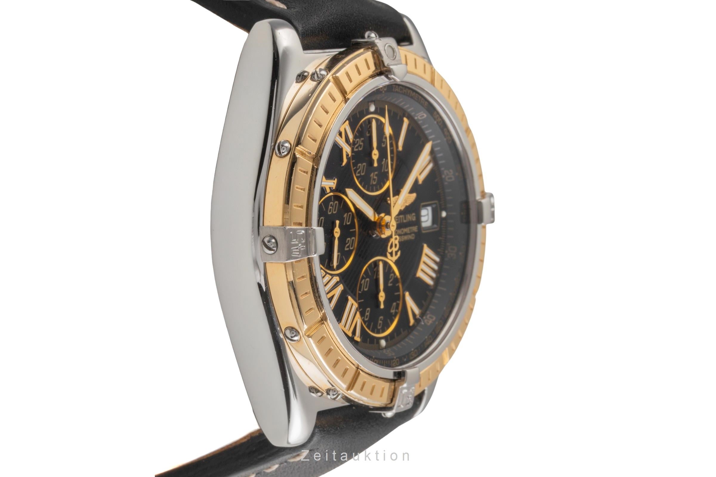 Breitling Crosswind Chronograph Stahl / Gold Automatik Herrenuhr Ref. D13355 [2503464]
