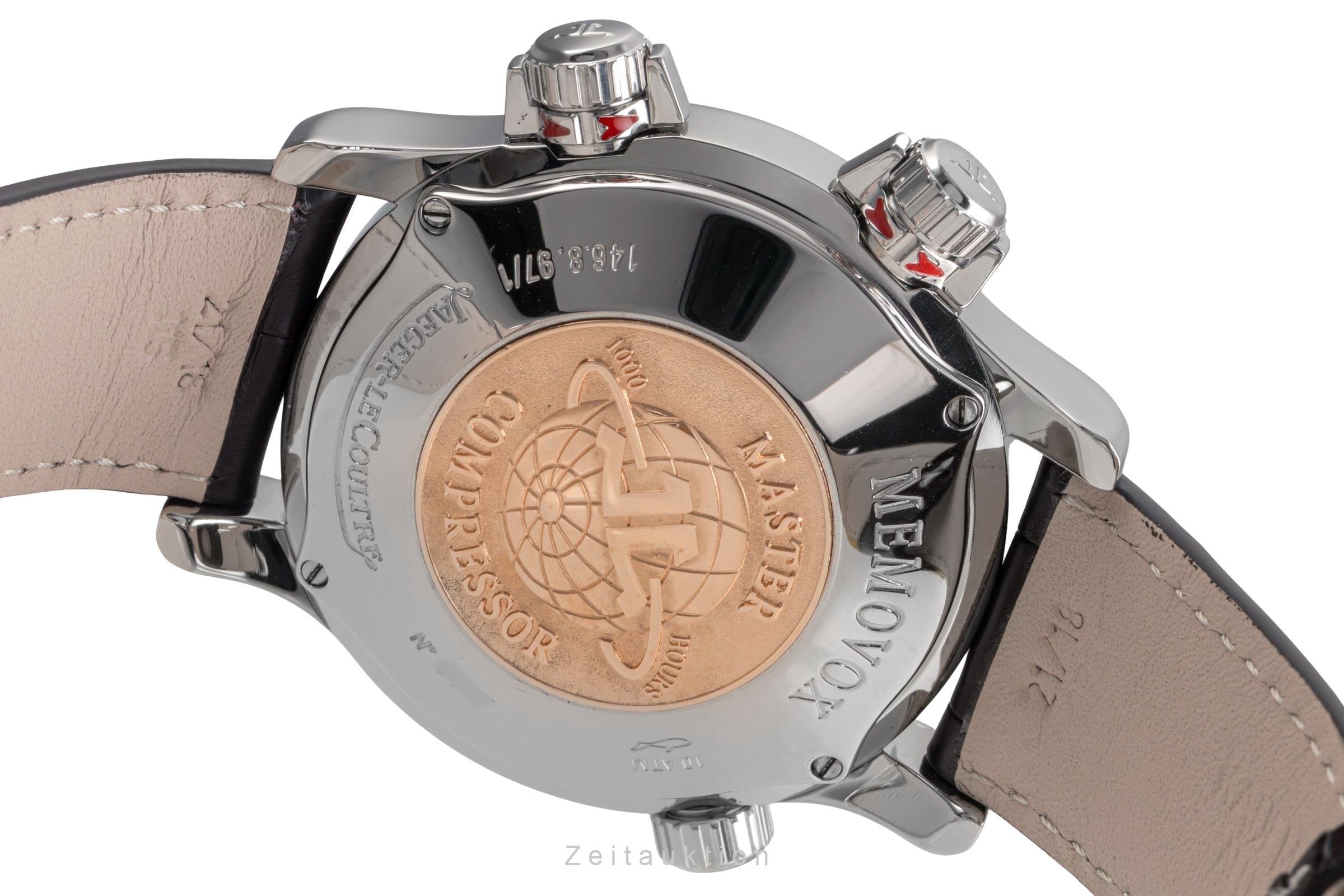Jaeger LeCoultre Master Compressor acero automático reloj para caballeros Q1708470  , 146.8.97/1 LP: 15400EUR  [2503467]