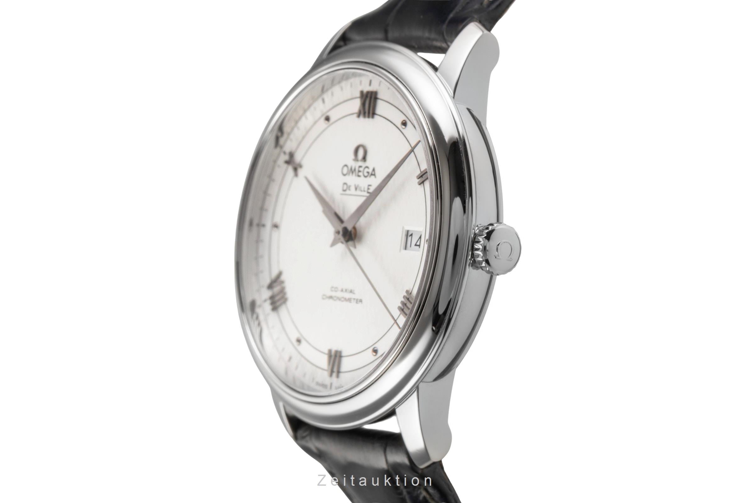 Omega De Ville acier automatique montre pour hommes 424.13.40.20.02.006  [2503468]