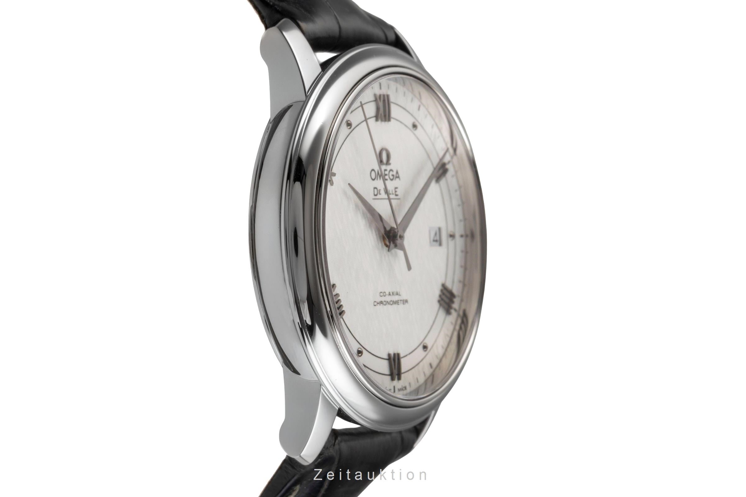 Omega De Ville acier automatique montre pour hommes 424.13.40.20.02.006  [2503468]