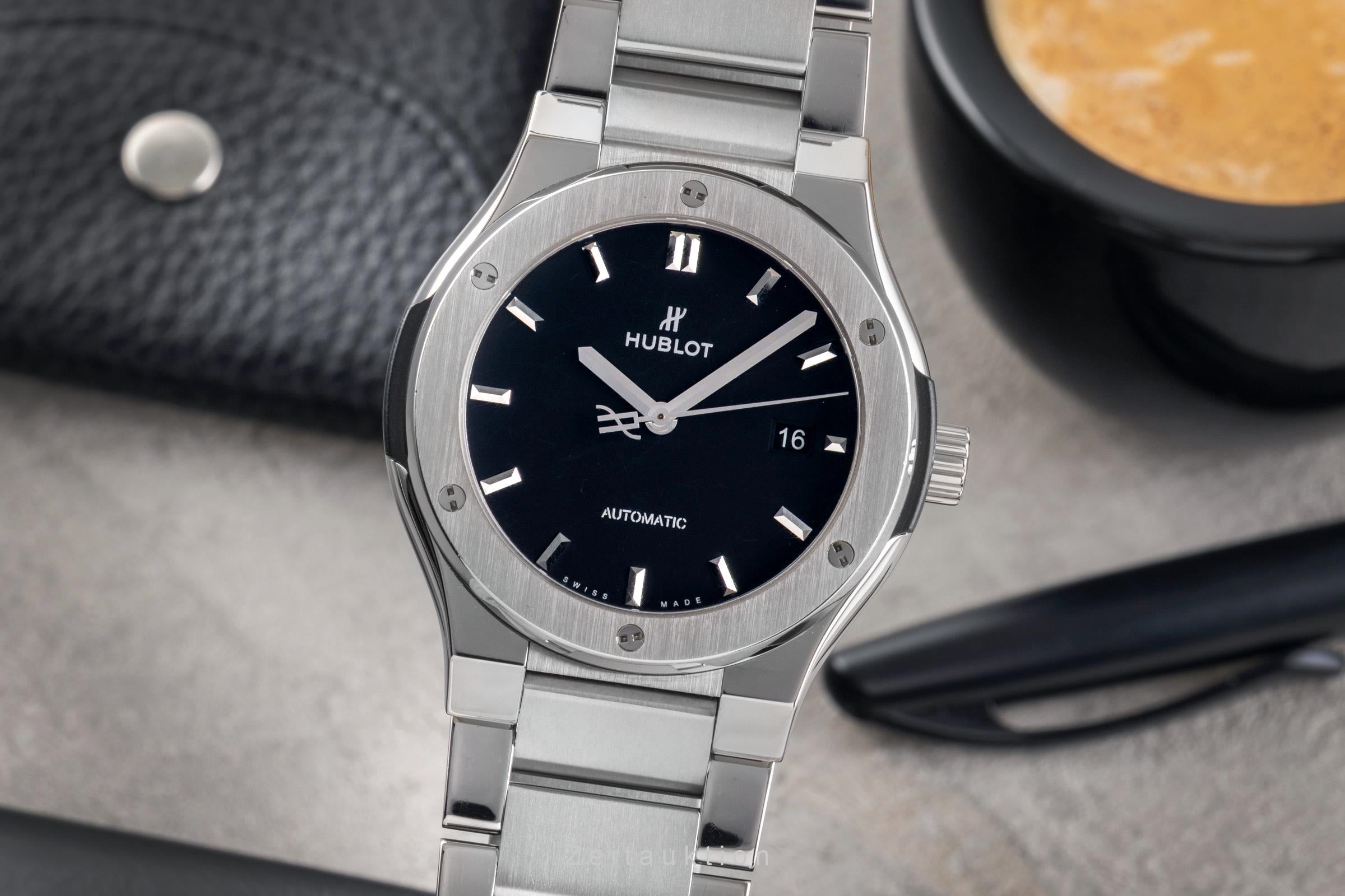 Hublot Classic Fusion titanium automatic Kal. HUB 11 Ref. 548.NX