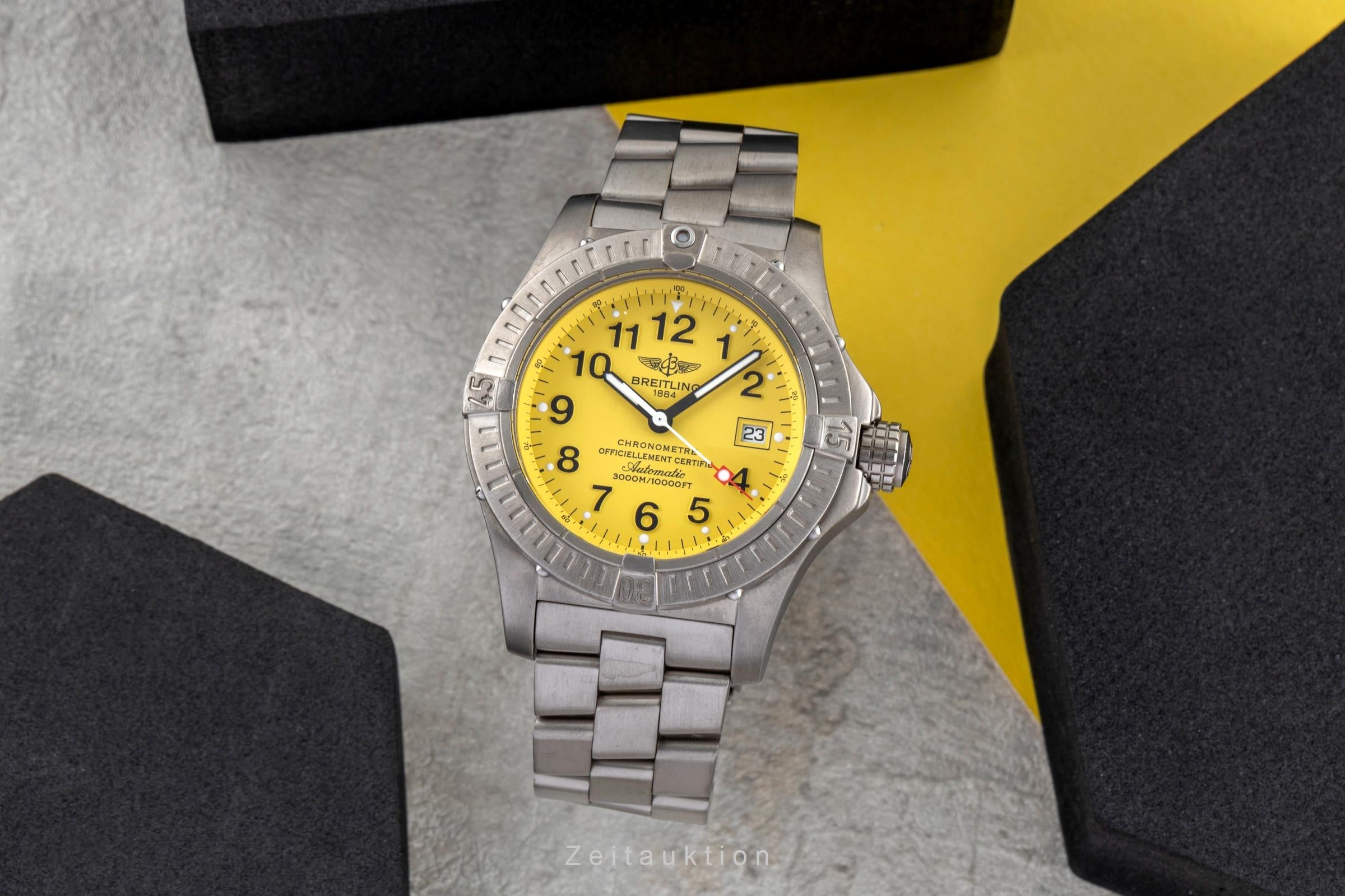 Breitling Avenger Seawolf titanium automatic men's watch E17370  [2503473]