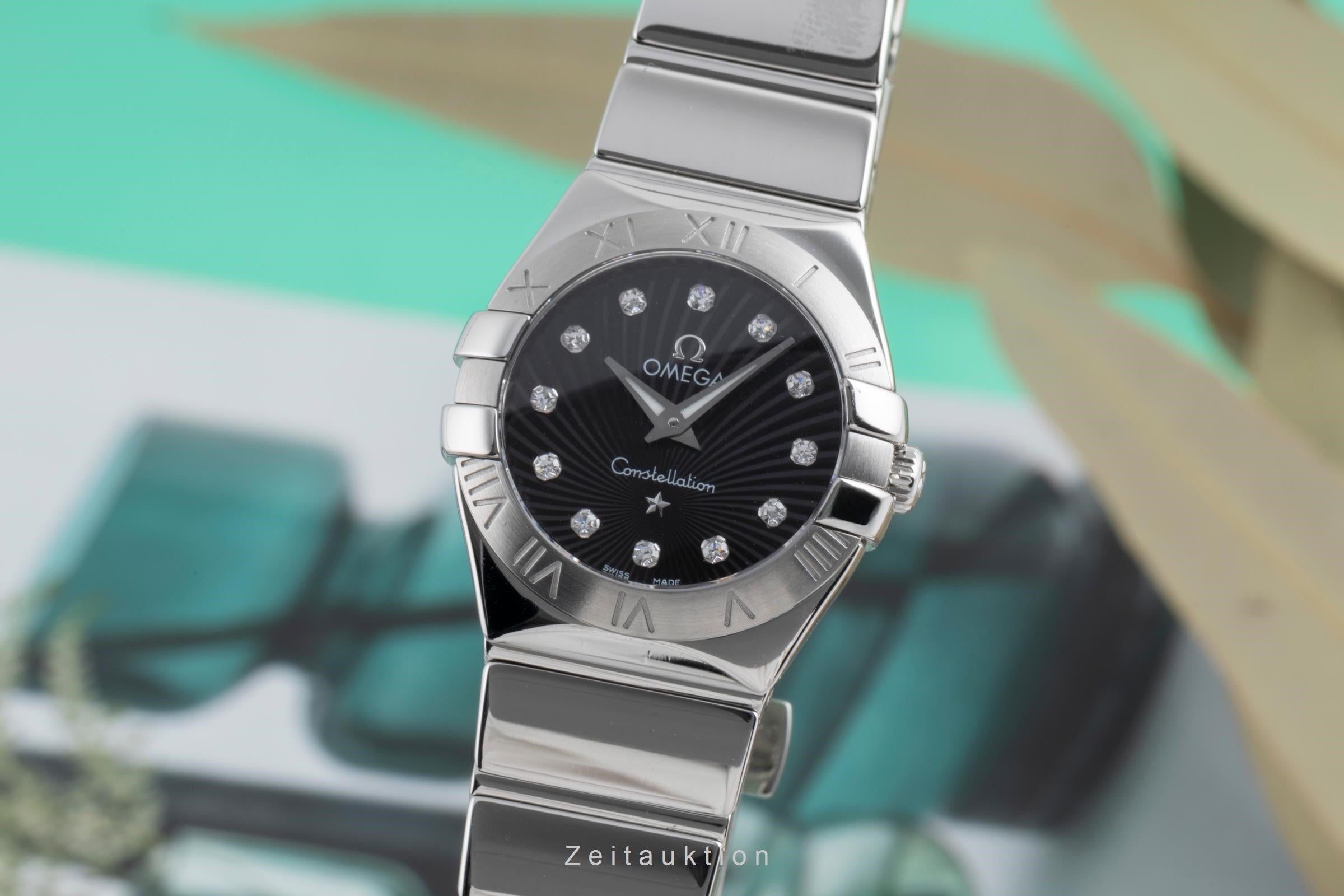 Omega Constellation steel quartz Kal. 1376 Ref. 123.10.24.60