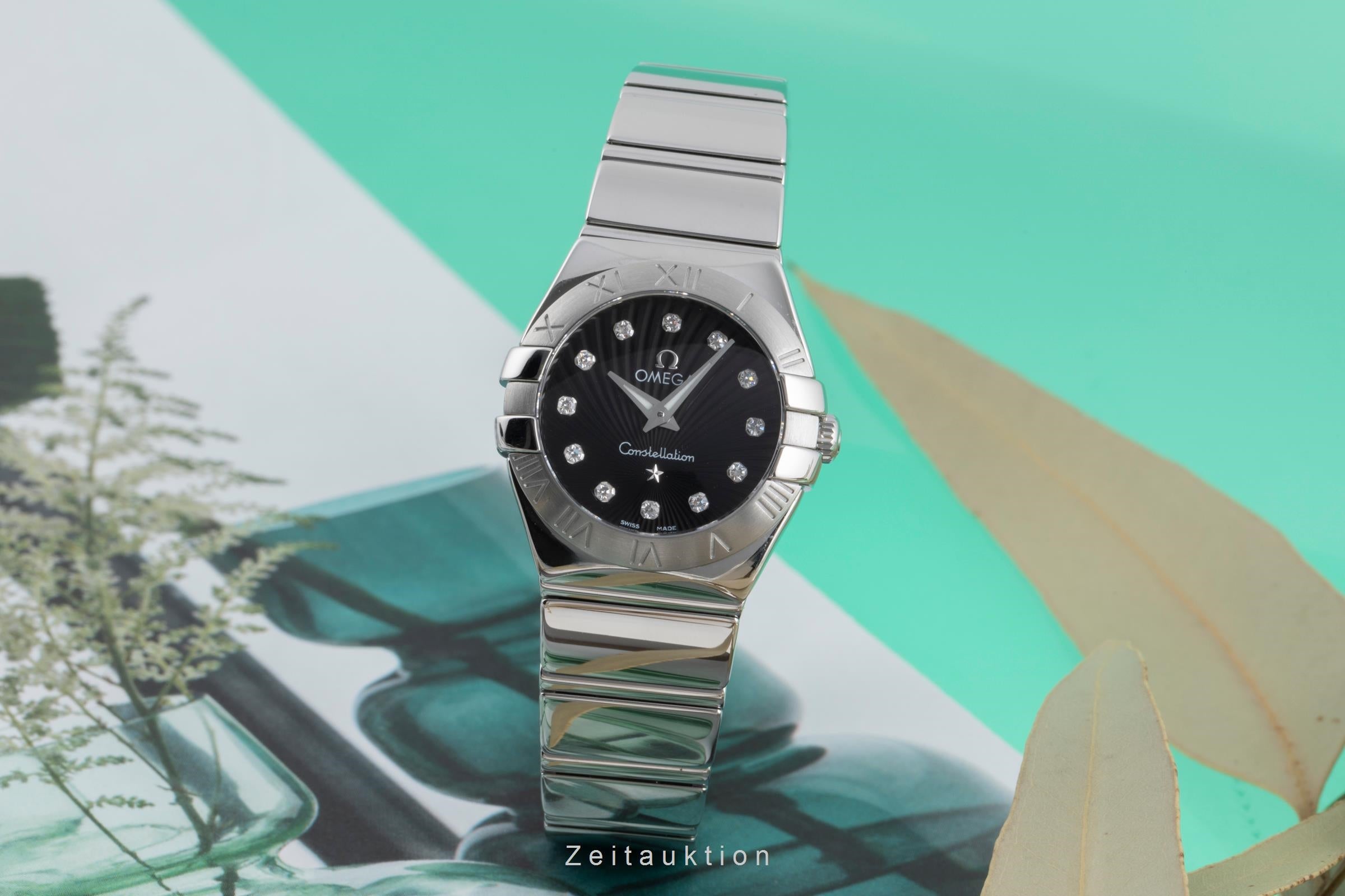 Omega Constellation steel quartz Kal. 1376 Ref. 123.10.24.60