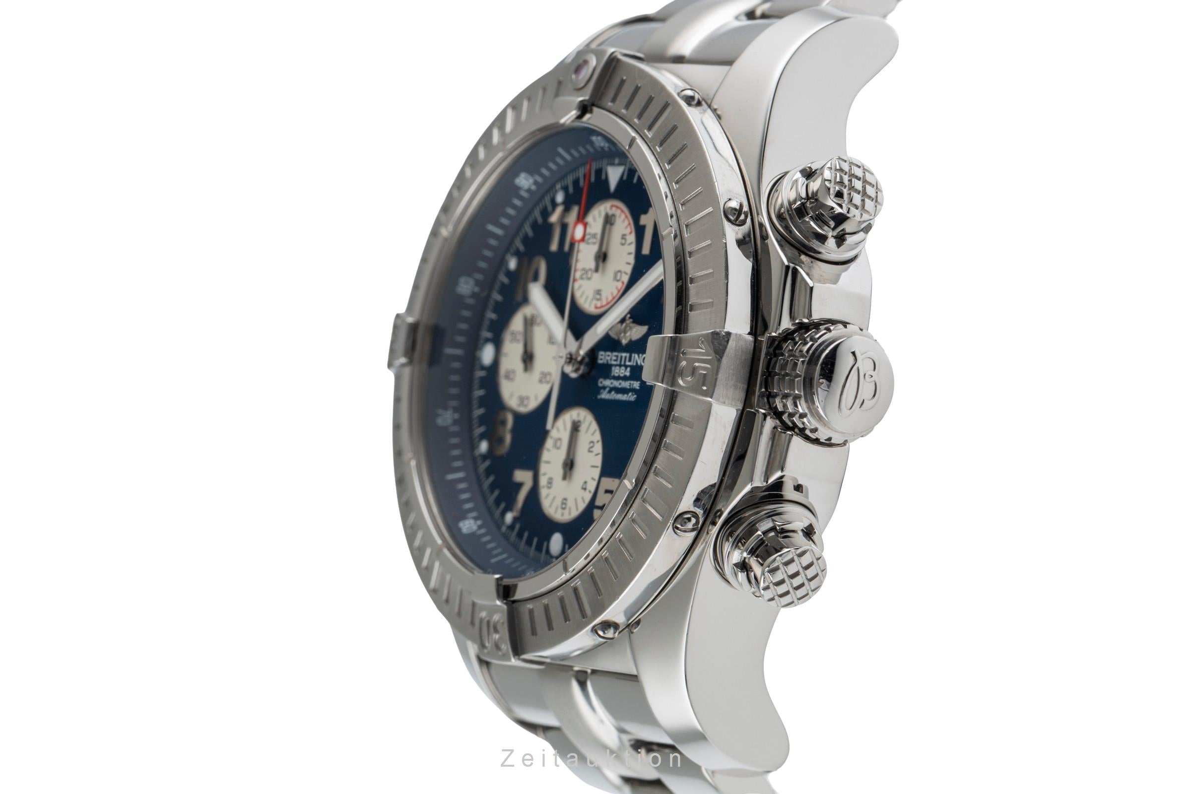 Breitling Super Avenger chronograph steel automatic men's watch A13370  [2503475]