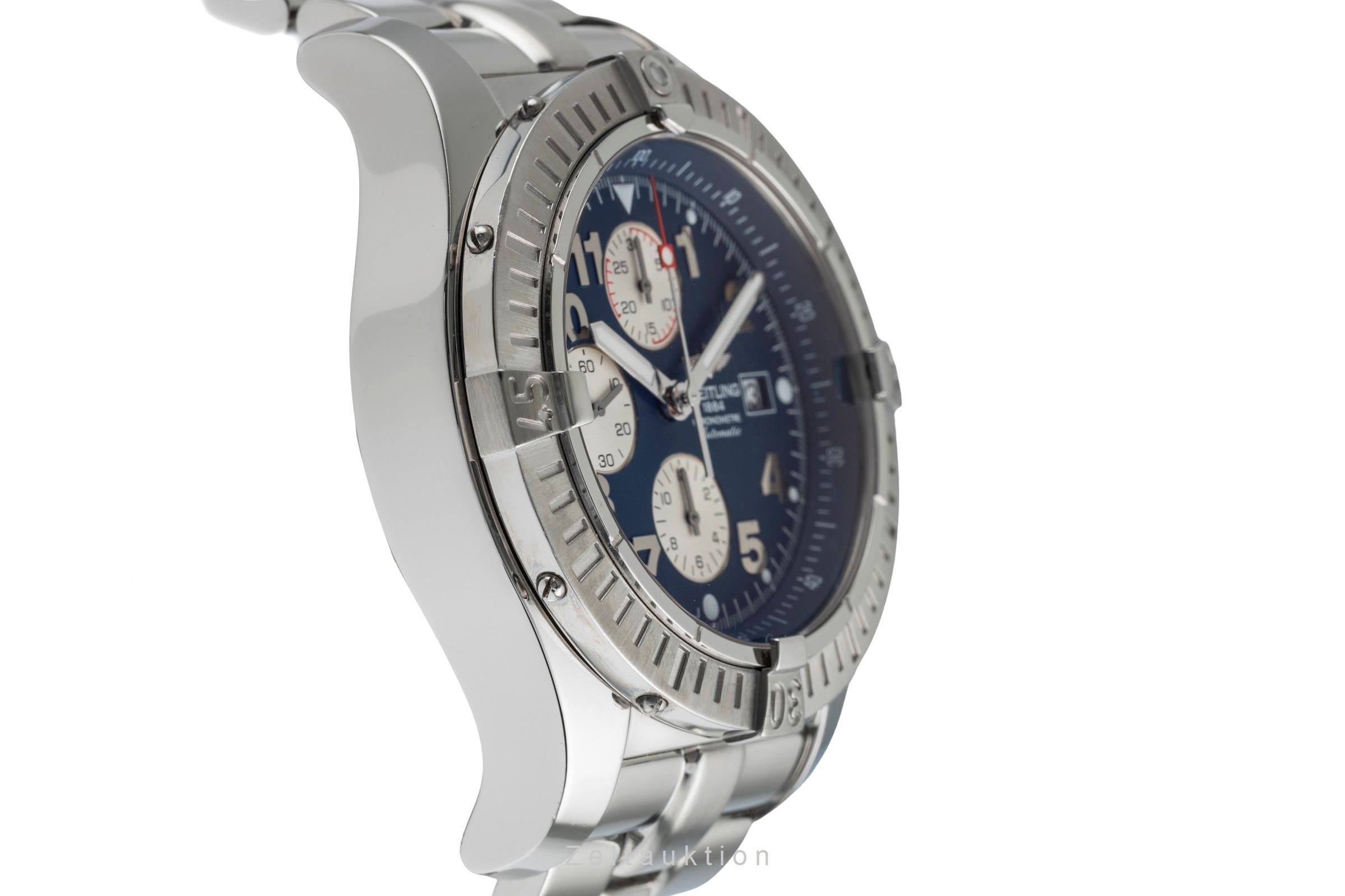 Breitling Super Avenger chronograph steel automatic men's watch A13370  [2503475]