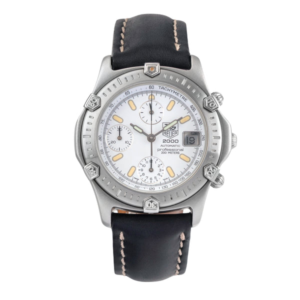 Tag Heuer Professional chronographe acier automatique montre pour hommes 169.806  [2503476]