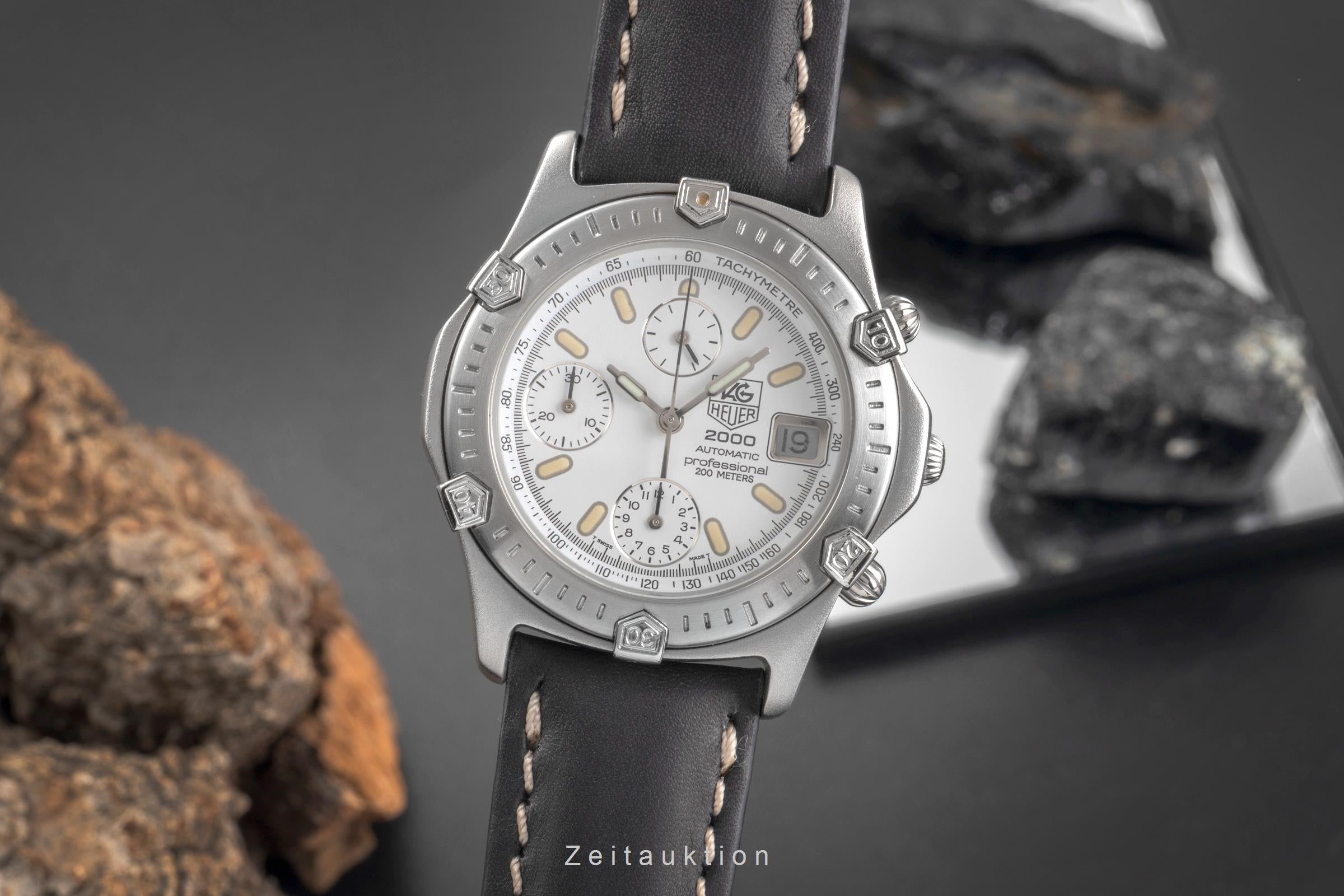 Tag Heuer Professional chronograph steel automatic Kal. LWO 283