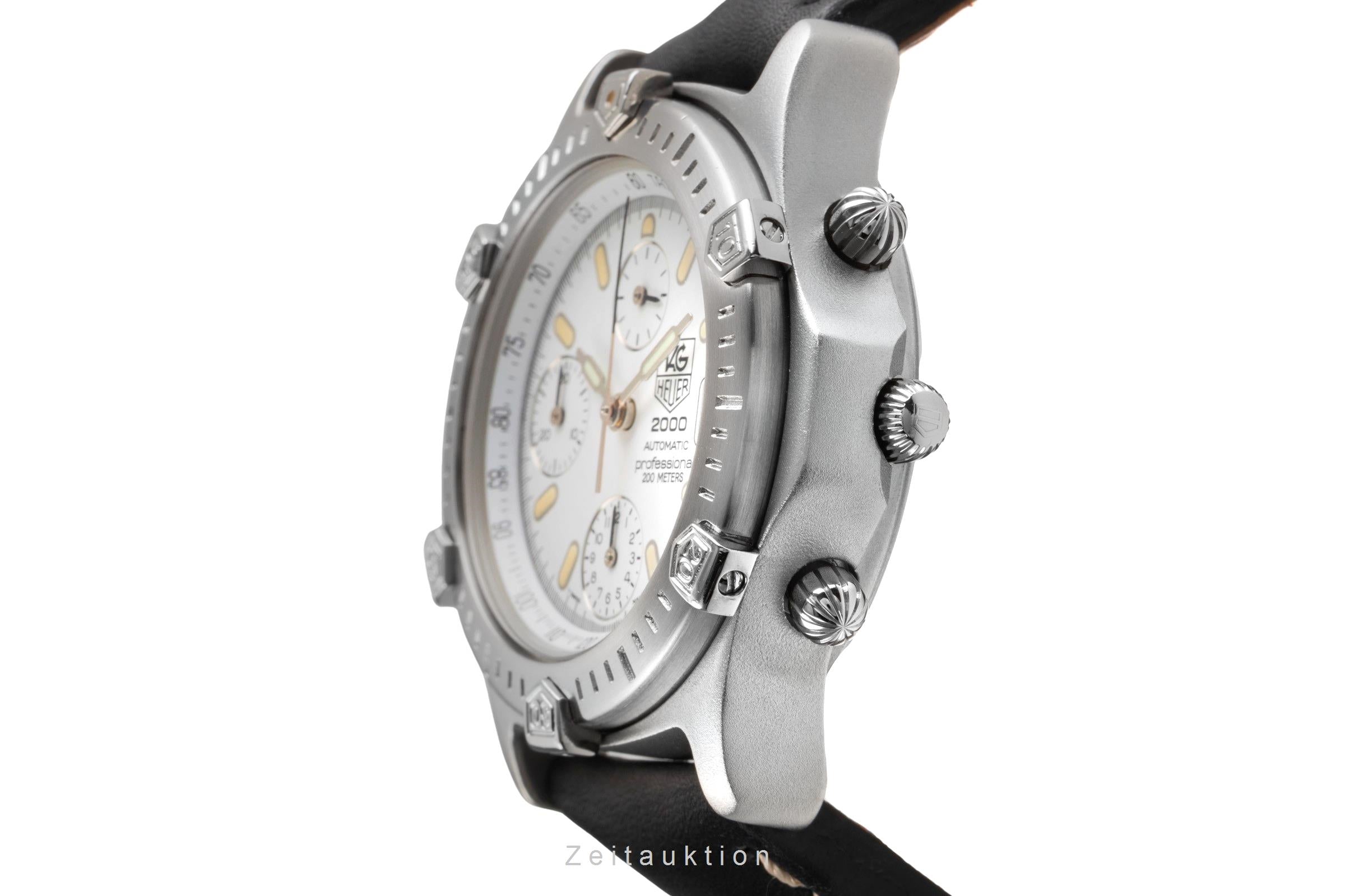 Tag Heuer Professional chronographe acier automatique montre pour hommes 169.806  [2503476]