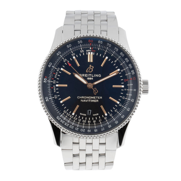 Breitling Navitimer Automatik Stahl Herrenuhr Ref. A17326161C1A1 B&P NP: 5400 € [2503477]