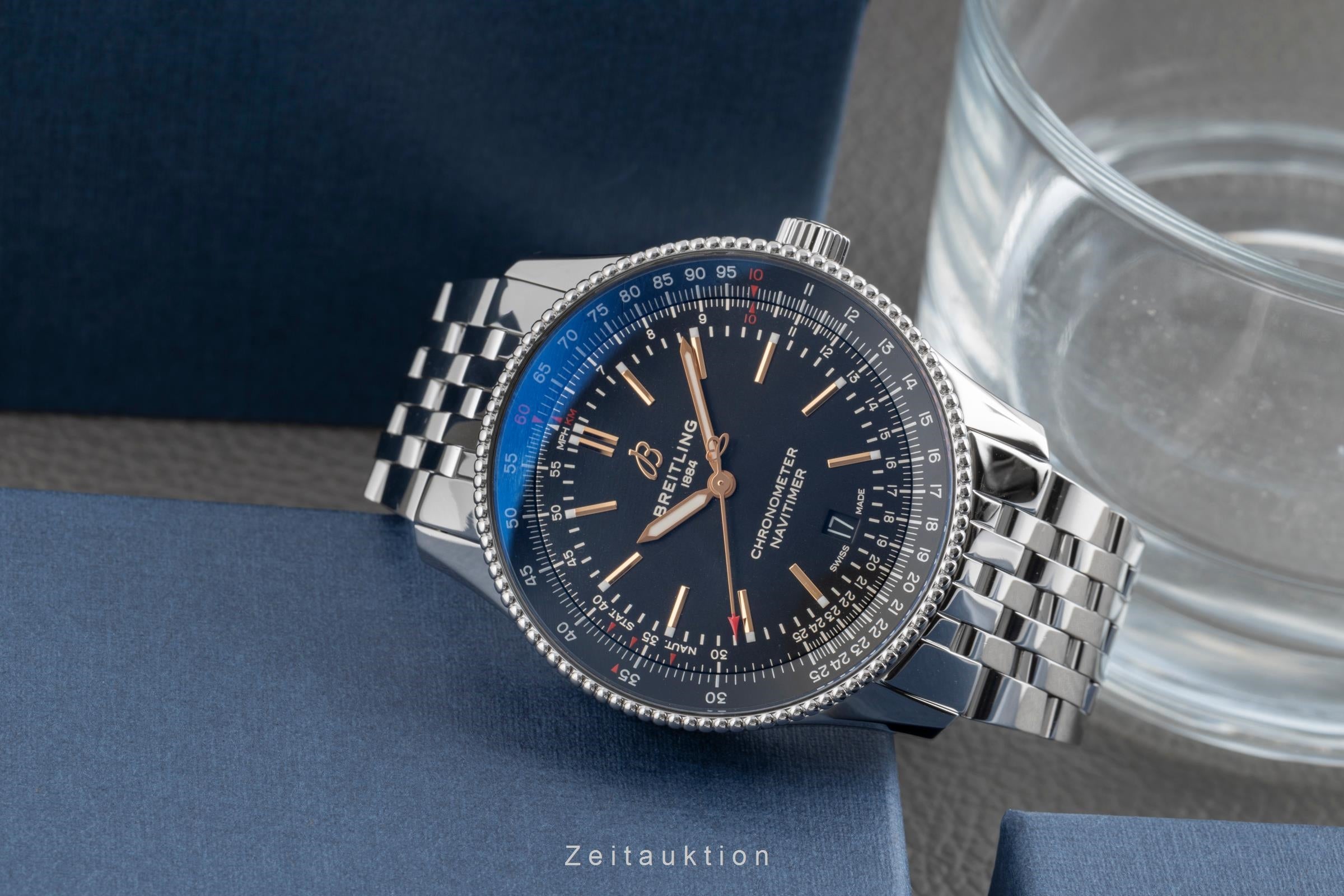 Breitling Navitimer Automatik Stahl Herrenuhr Ref. A17326161C1A1 B&P NP: 5400 € [2503477]