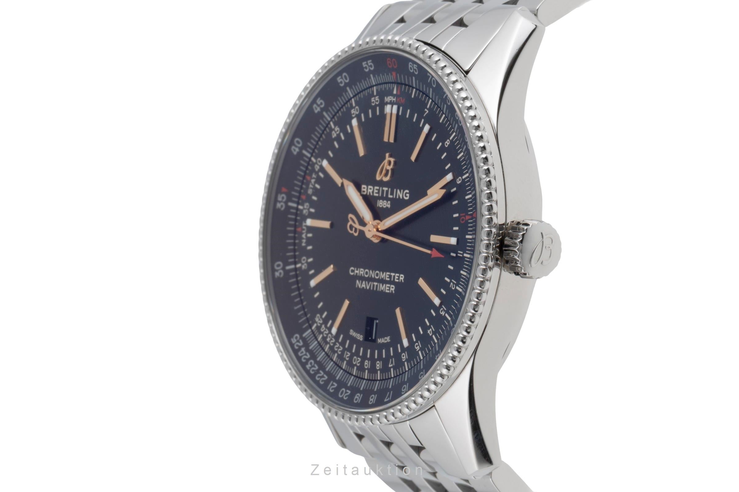 Breitling Navitimer Automatik Stahl Herrenuhr Ref. A17326161C1A1 B&P NP: 5400 € [2503477]