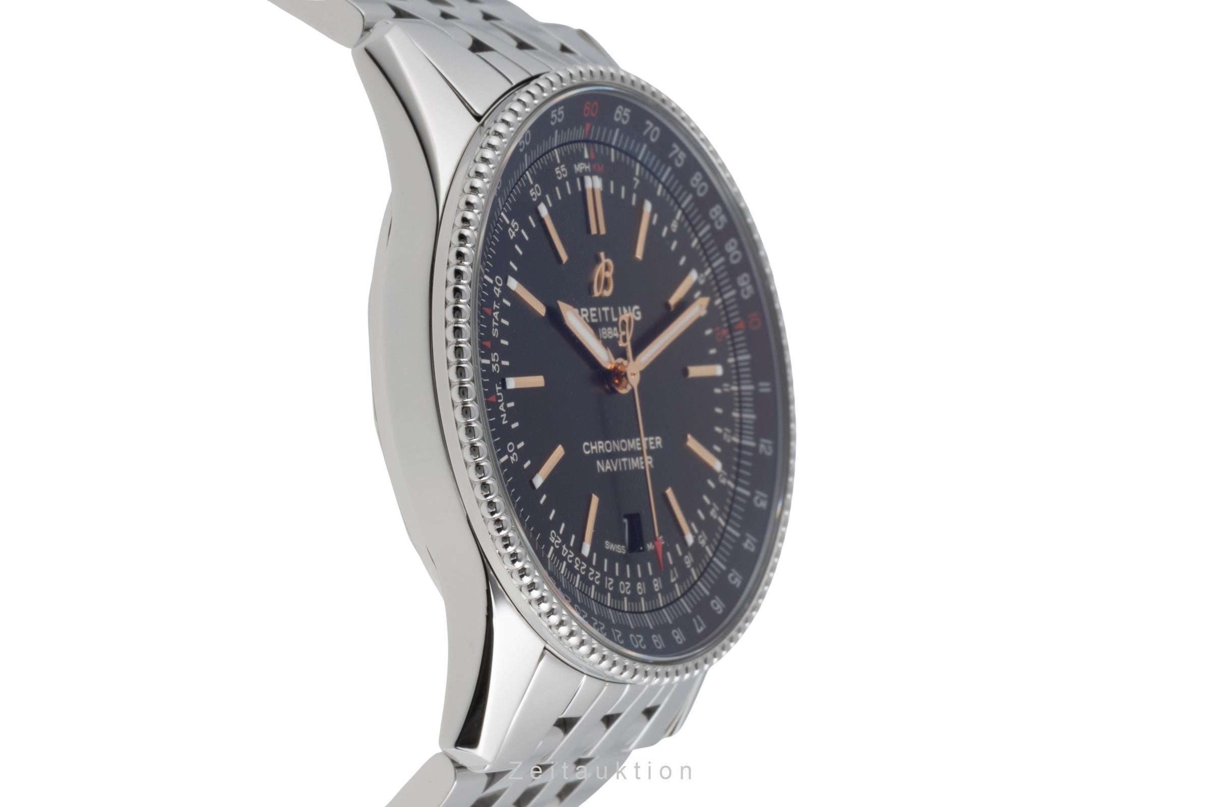 Breitling Navitimer Automatik Stahl Herrenuhr Ref. A17326161C1A1 B&P NP: 5400 € [2503477]