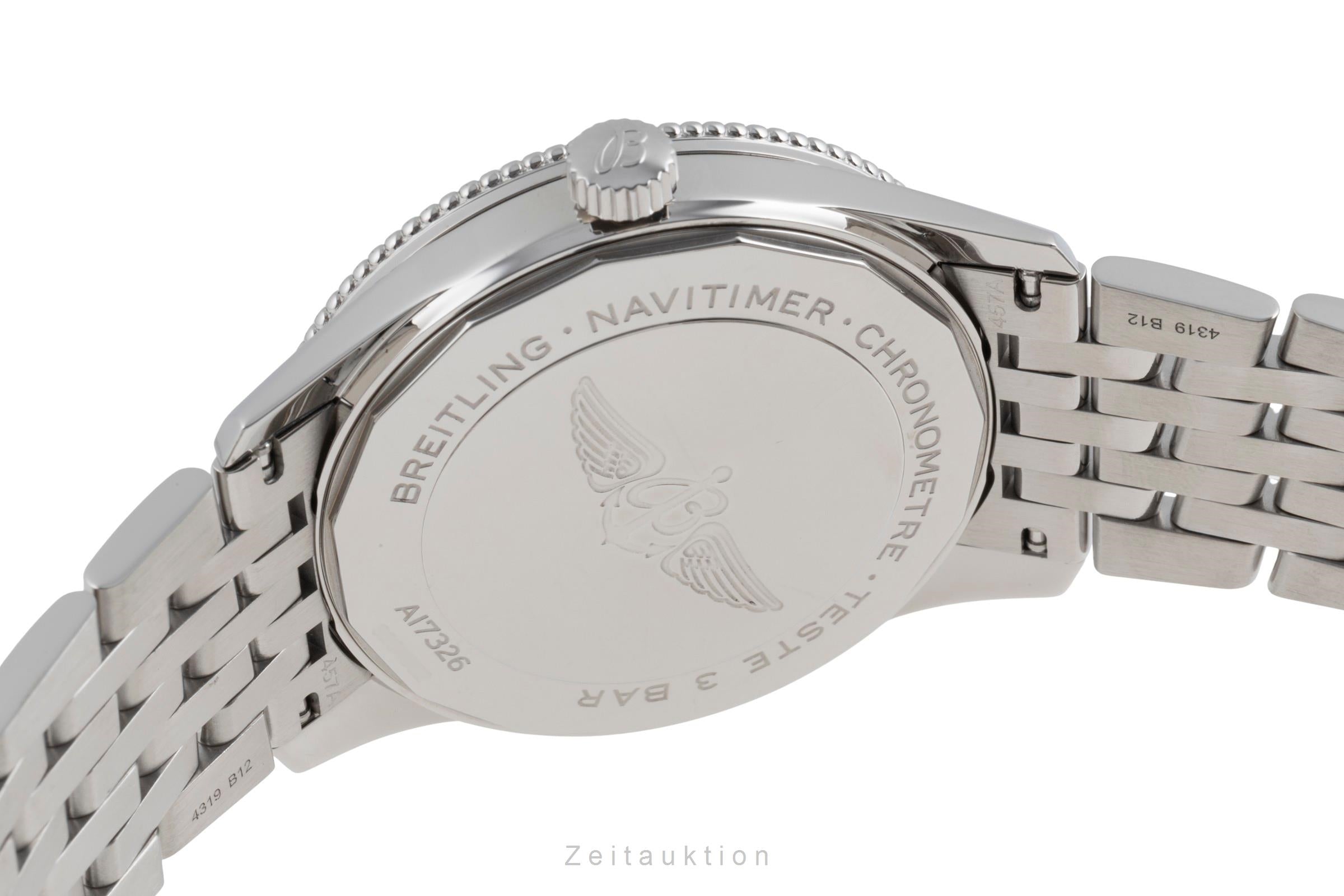 Breitling Navitimer Automatik Stahl Herrenuhr Ref. A17326161C1A1 B&P NP: 5400 € [2503477]