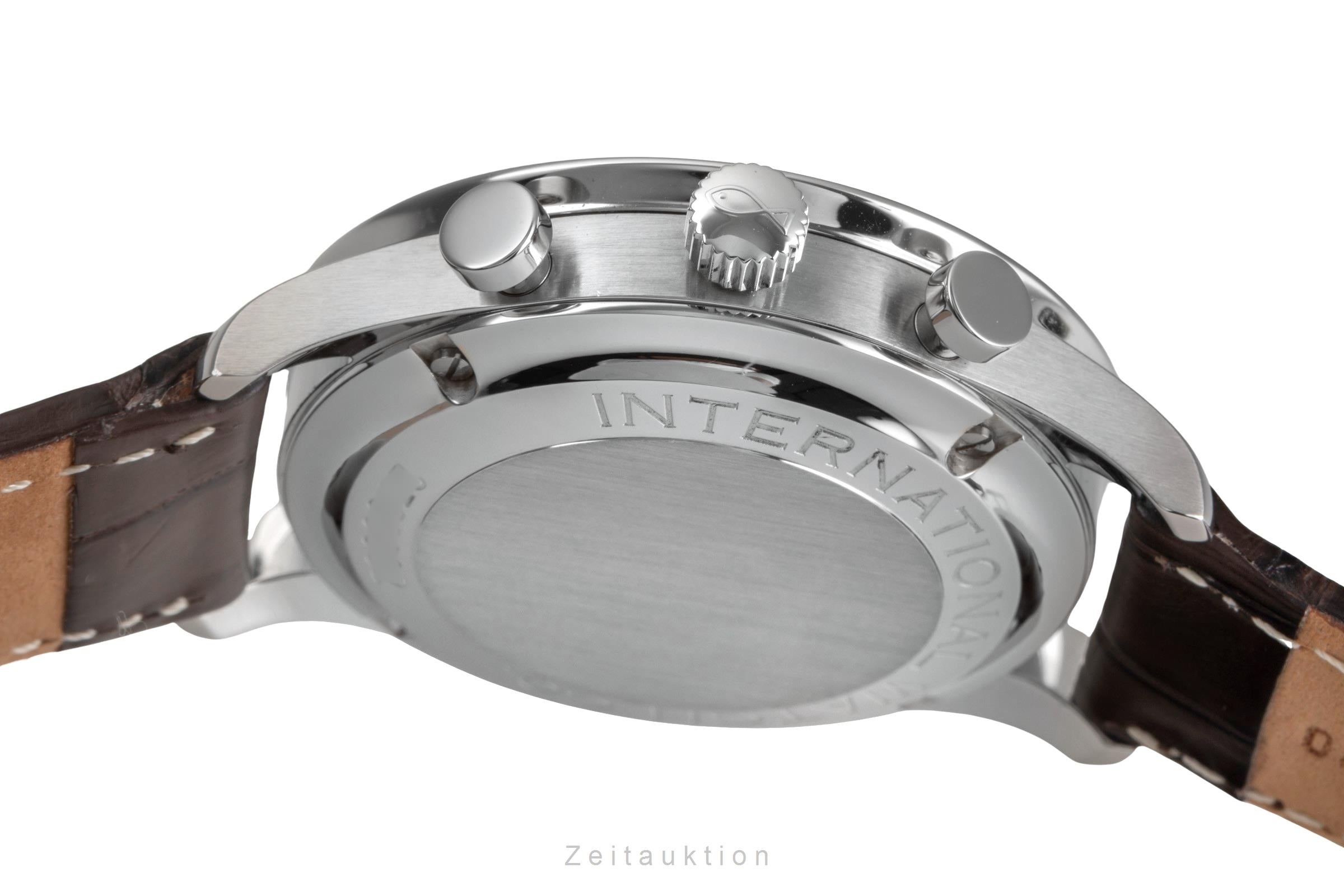 IWC Portugieser cronógrafo acero automático reloj para caballeros IW371401 LP: 9100EUR  [2503482]