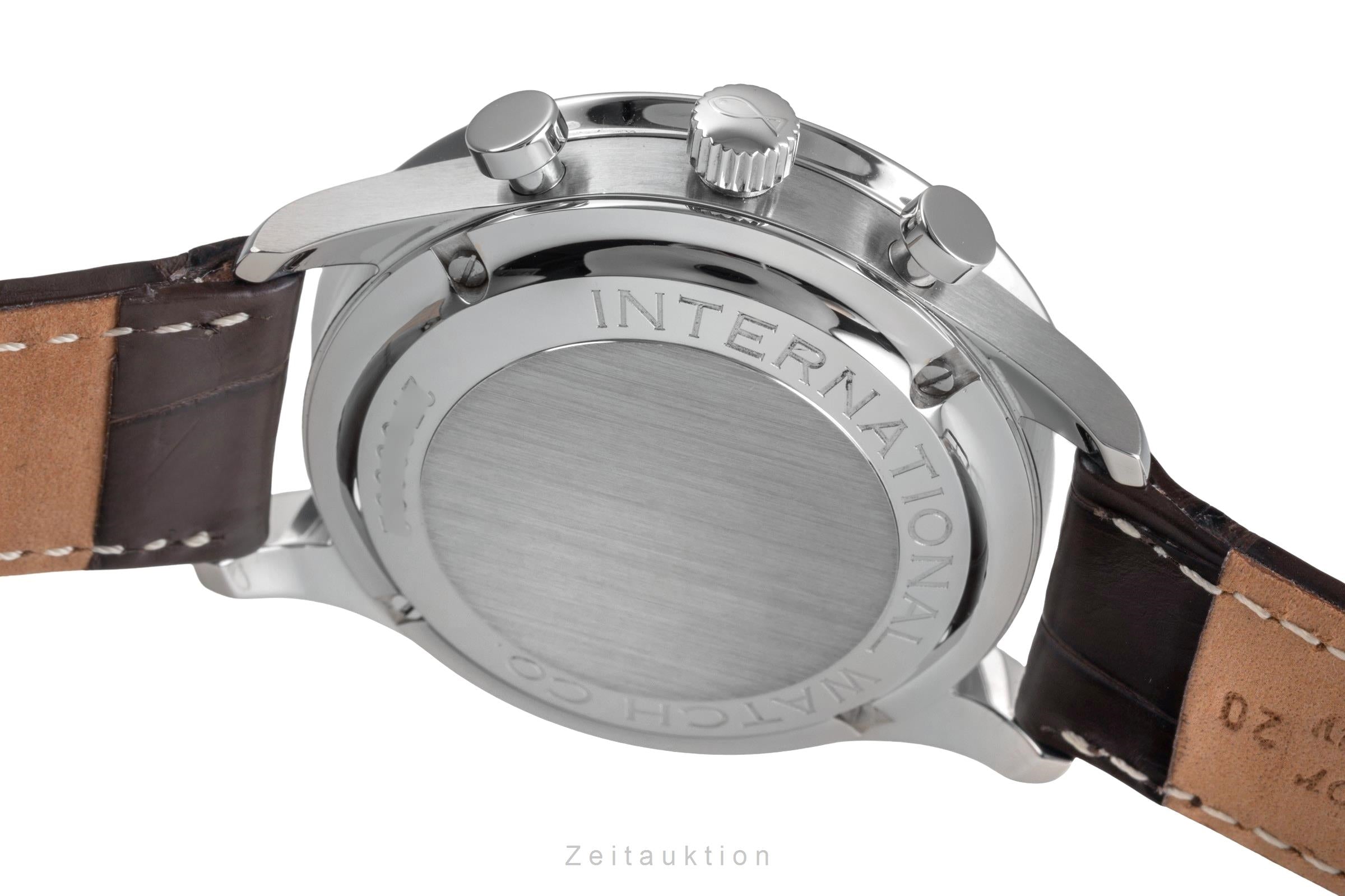 IWC Portugieser cronógrafo acero automático reloj para caballeros IW371401 LP: 9100EUR  [2503482]