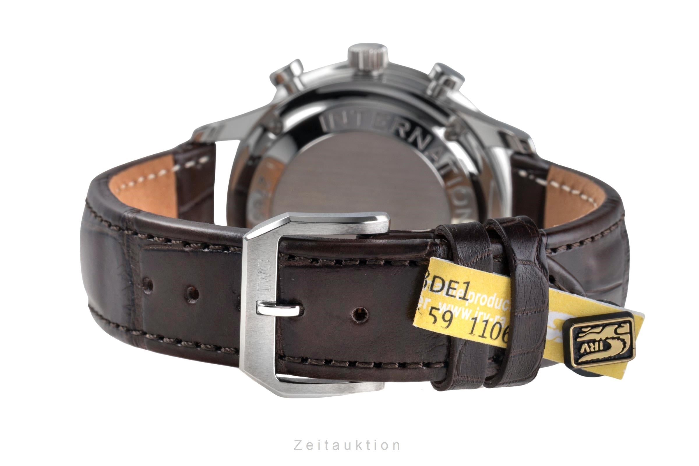 IWC Portugieser cronógrafo acero automático reloj para caballeros IW371401 LP: 9100EUR  [2503482]