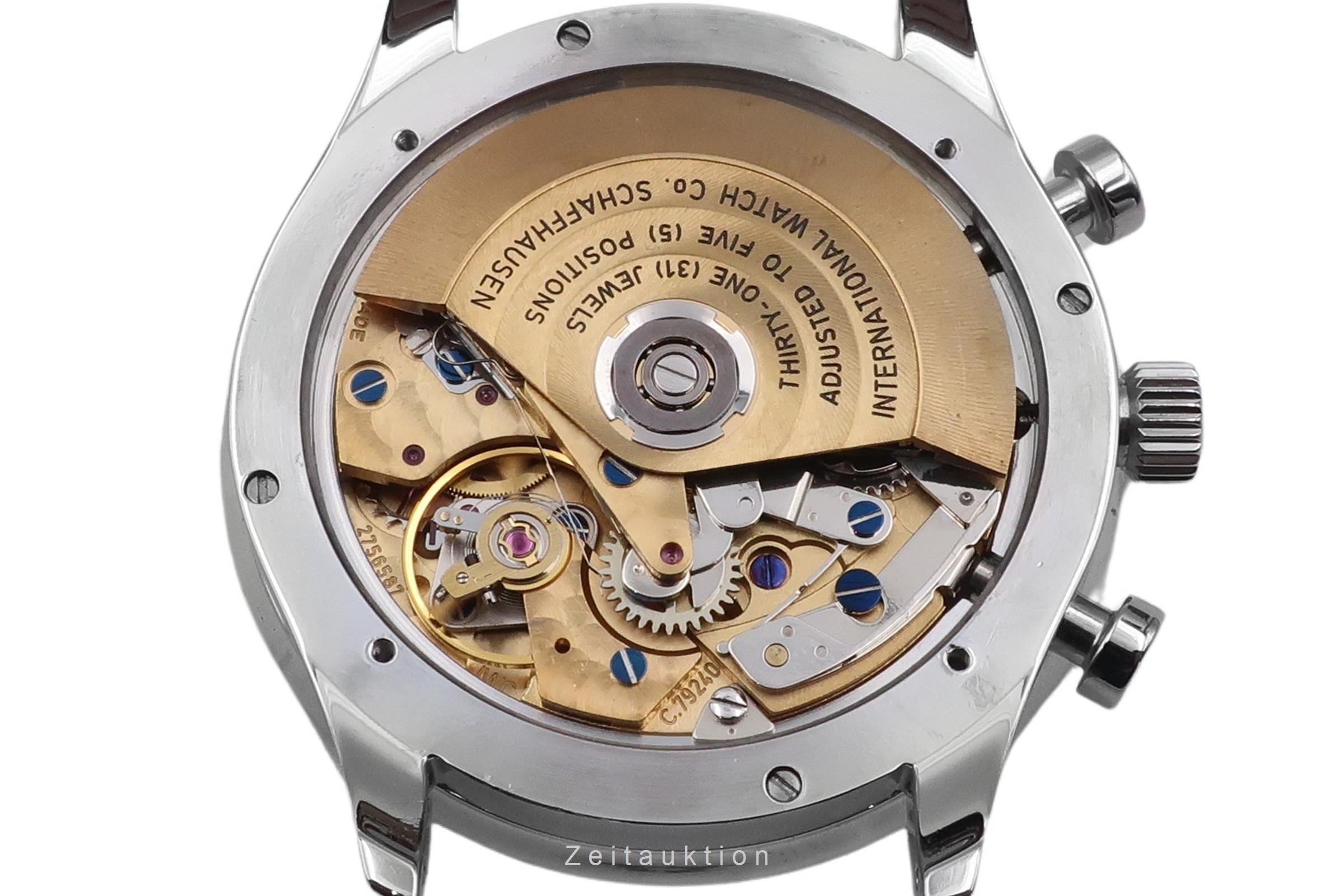 IWC Portugieser cronógrafo acero automático reloj para caballeros IW371401 LP: 9100EUR  [2503482]