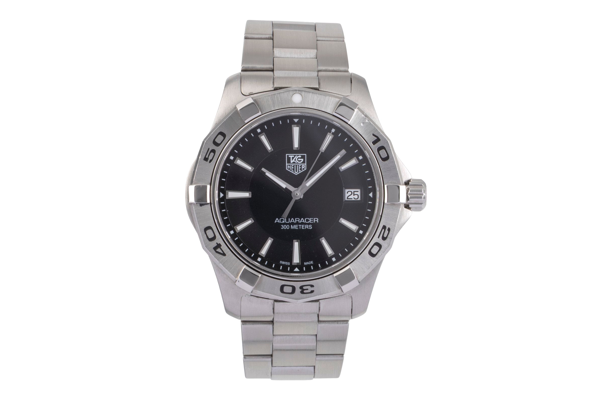 Tag Heuer Aquaracer Edelstahl Quarz Herrenuhr Ref. WAP1110  [2503485]