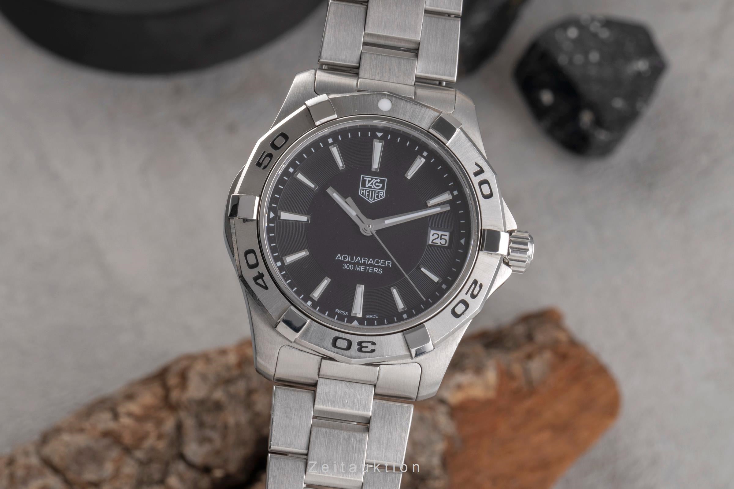 Tag Heuer Aquaracer Edelstahl Quarz Herrenuhr Ref. WAP1110  [2503485]