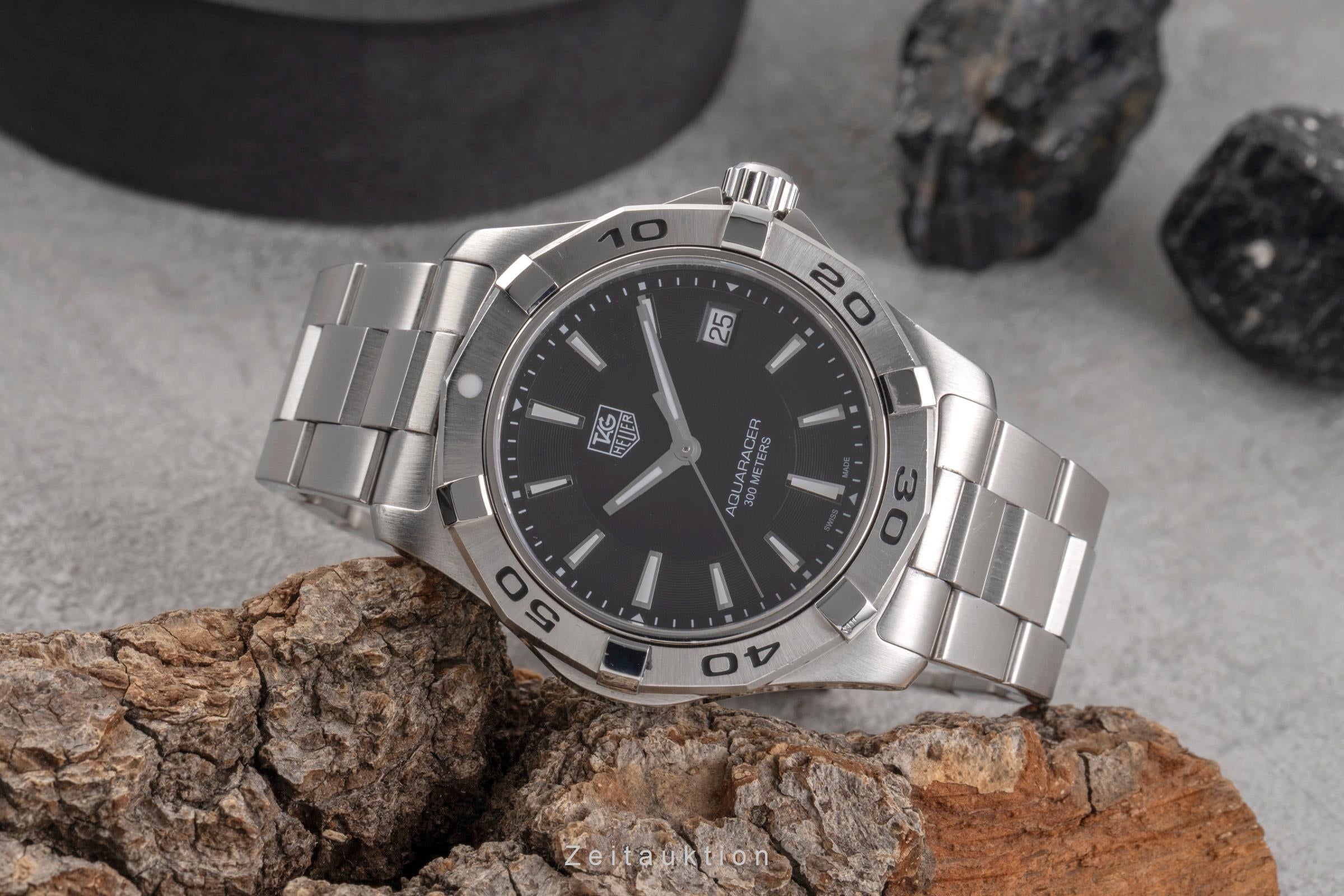 Tag Heuer Aquaracer Edelstahl Quarz Herrenuhr Ref. WAP1110  [2503485]