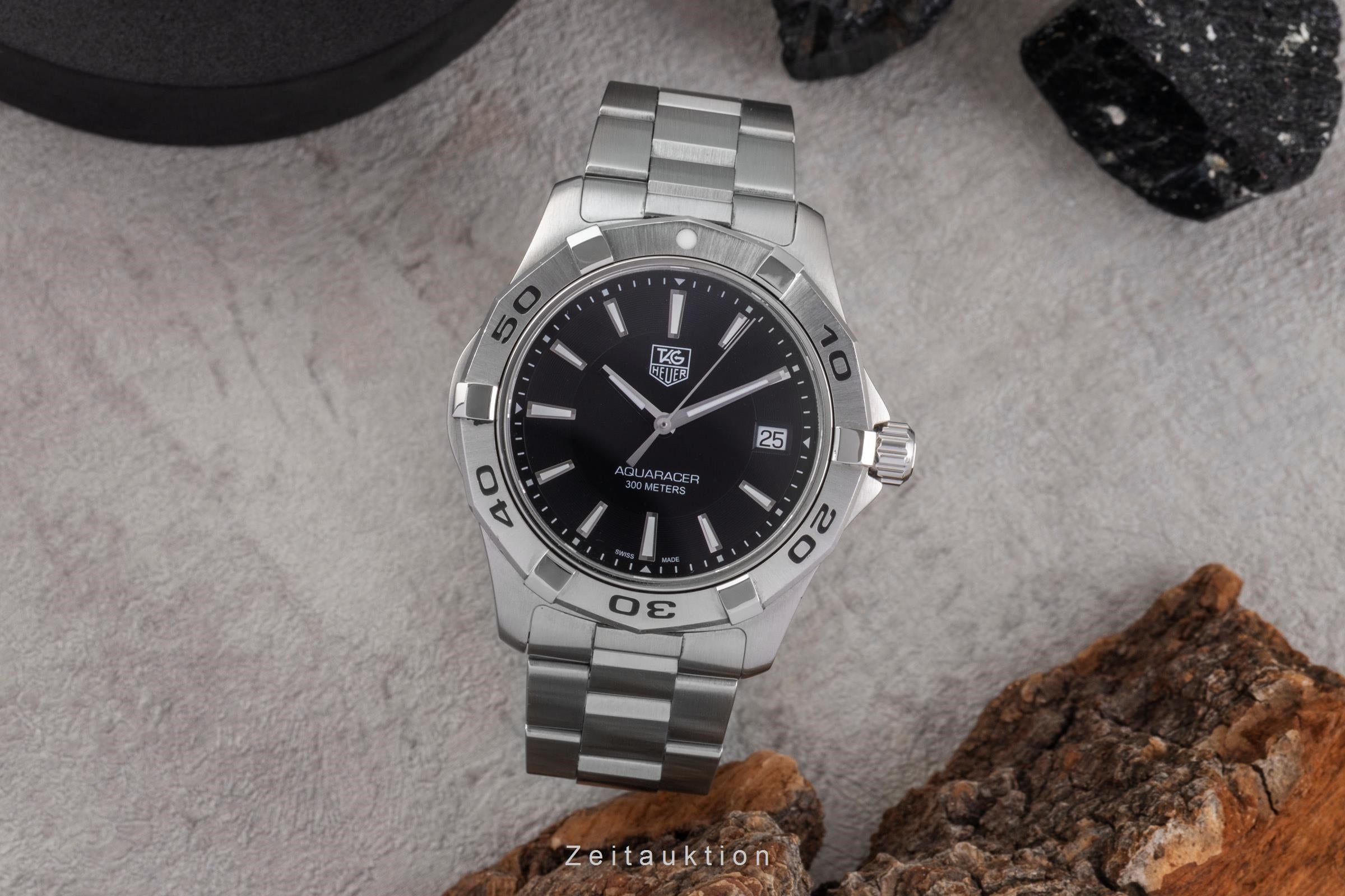 Tag Heuer Aquaracer Edelstahl Quarz Herrenuhr Ref. WAP1110  [2503485]