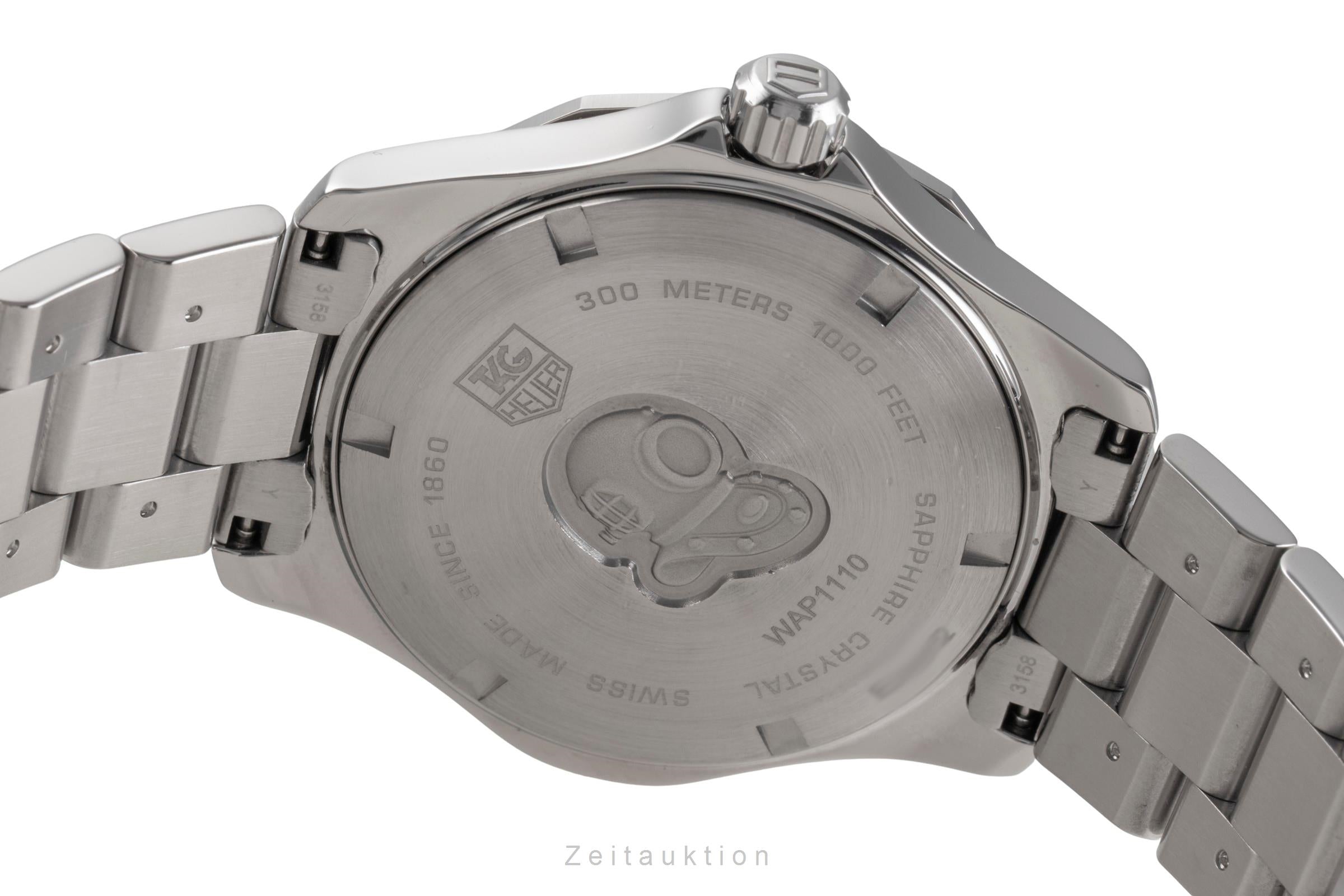 Tag Heuer Aquaracer Edelstahl Quarz Herrenuhr Ref. WAP1110  [2503485]