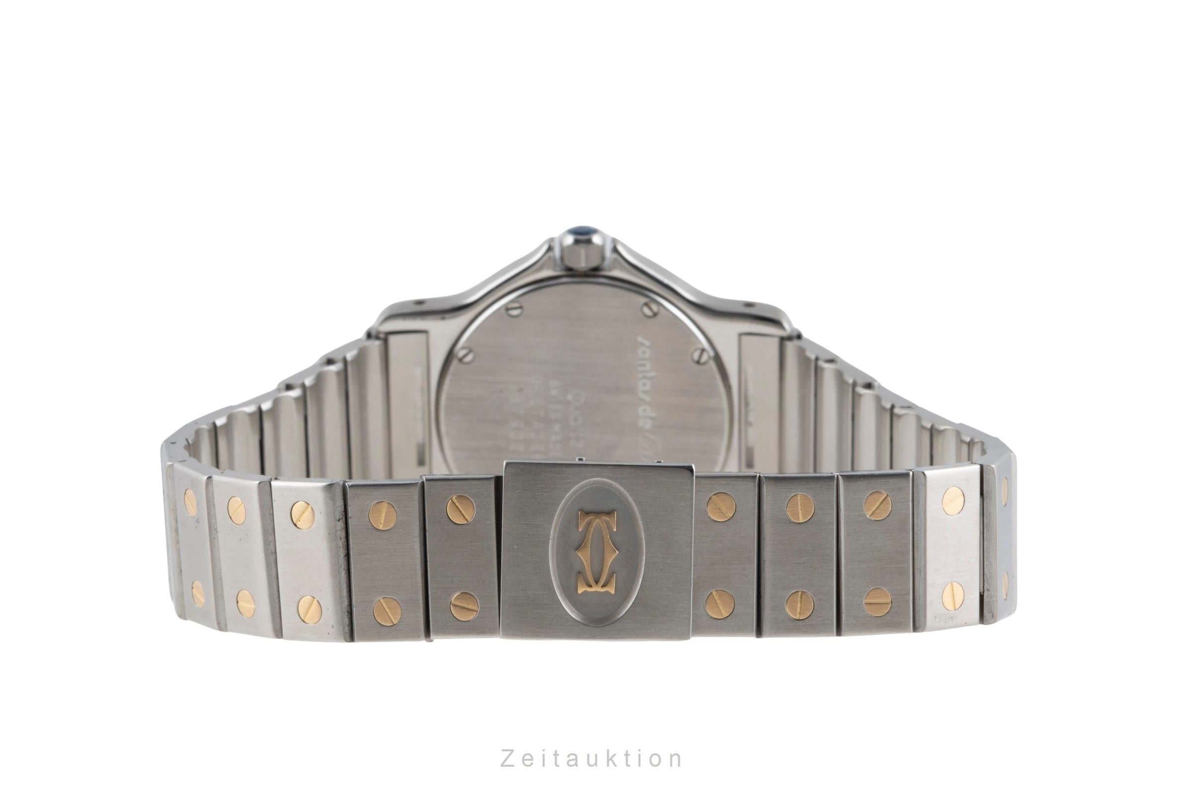 Cartier Santos acero / oro cuarzo unisex 187902  [2503486]