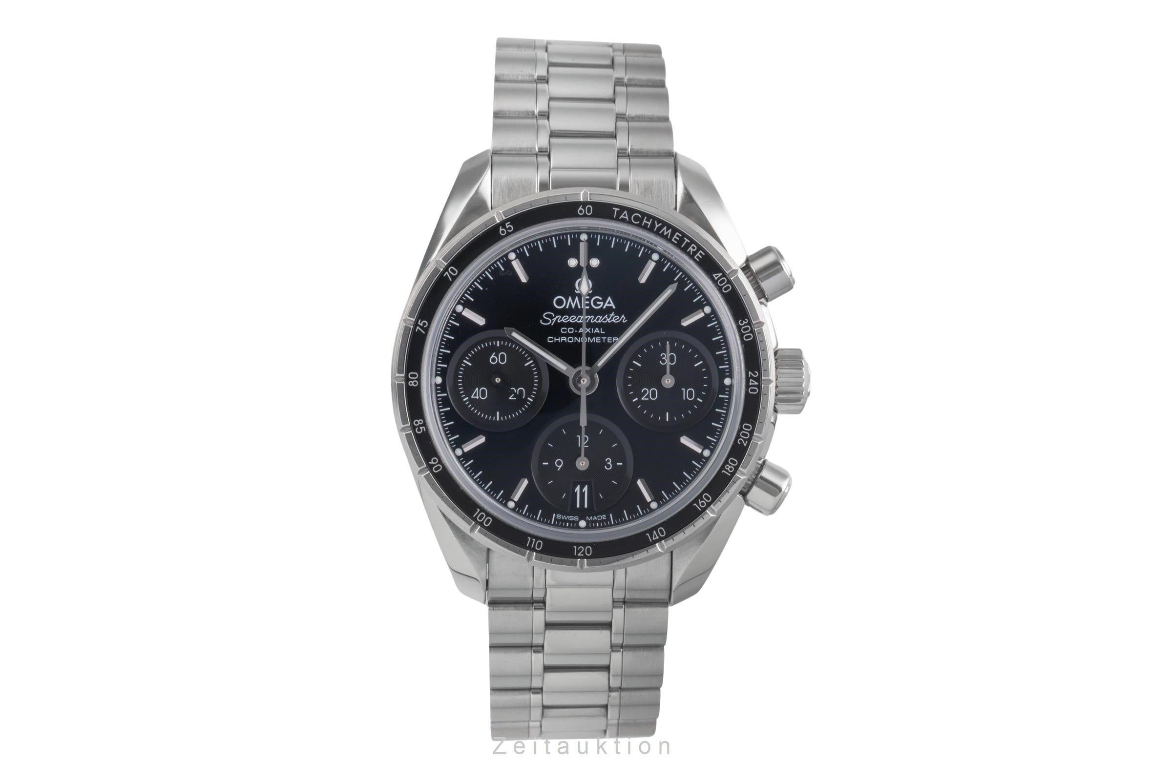Omega Speedmaster 38 Chronograph Automatik Ref. 324.30.38.50.01.001 B&P 2021 [2503490]