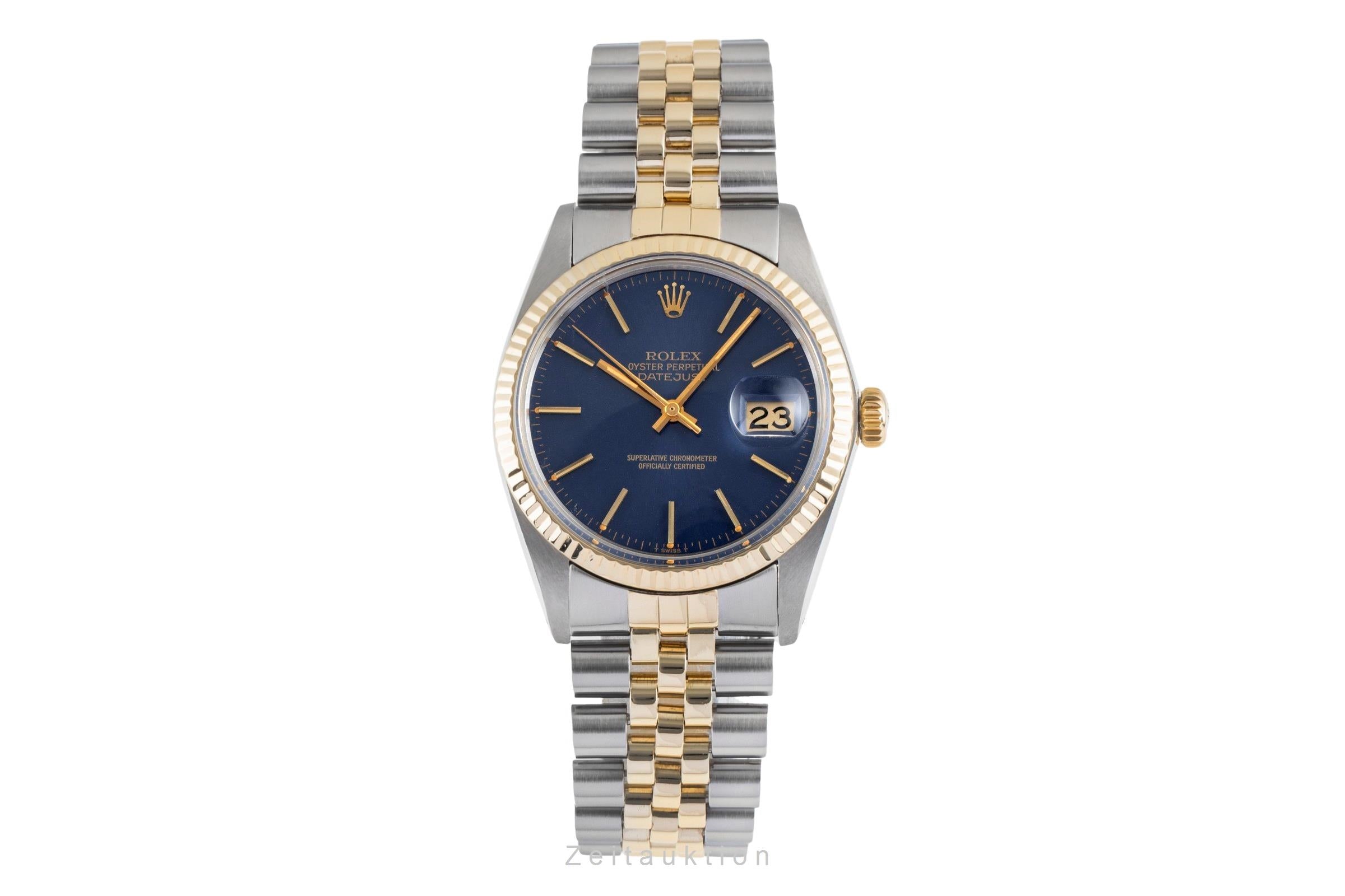 Rolex Datejust Stahl Gold Automatik 3035 16013 2503491