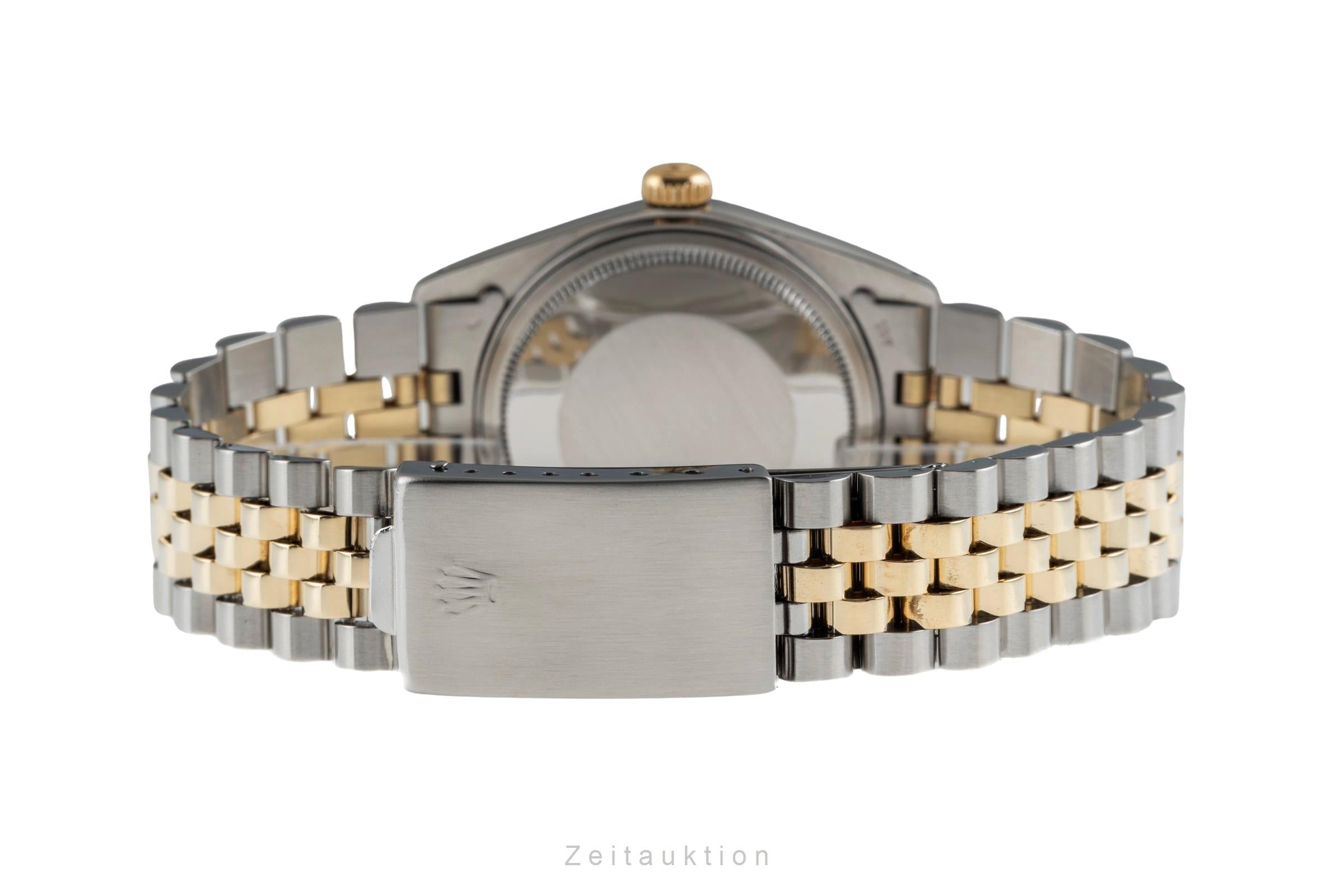 Rolex Datejust 36 Oyster Stahl Gold Blue Dial Automatik Ref. 16013 Klassiker [2503491]