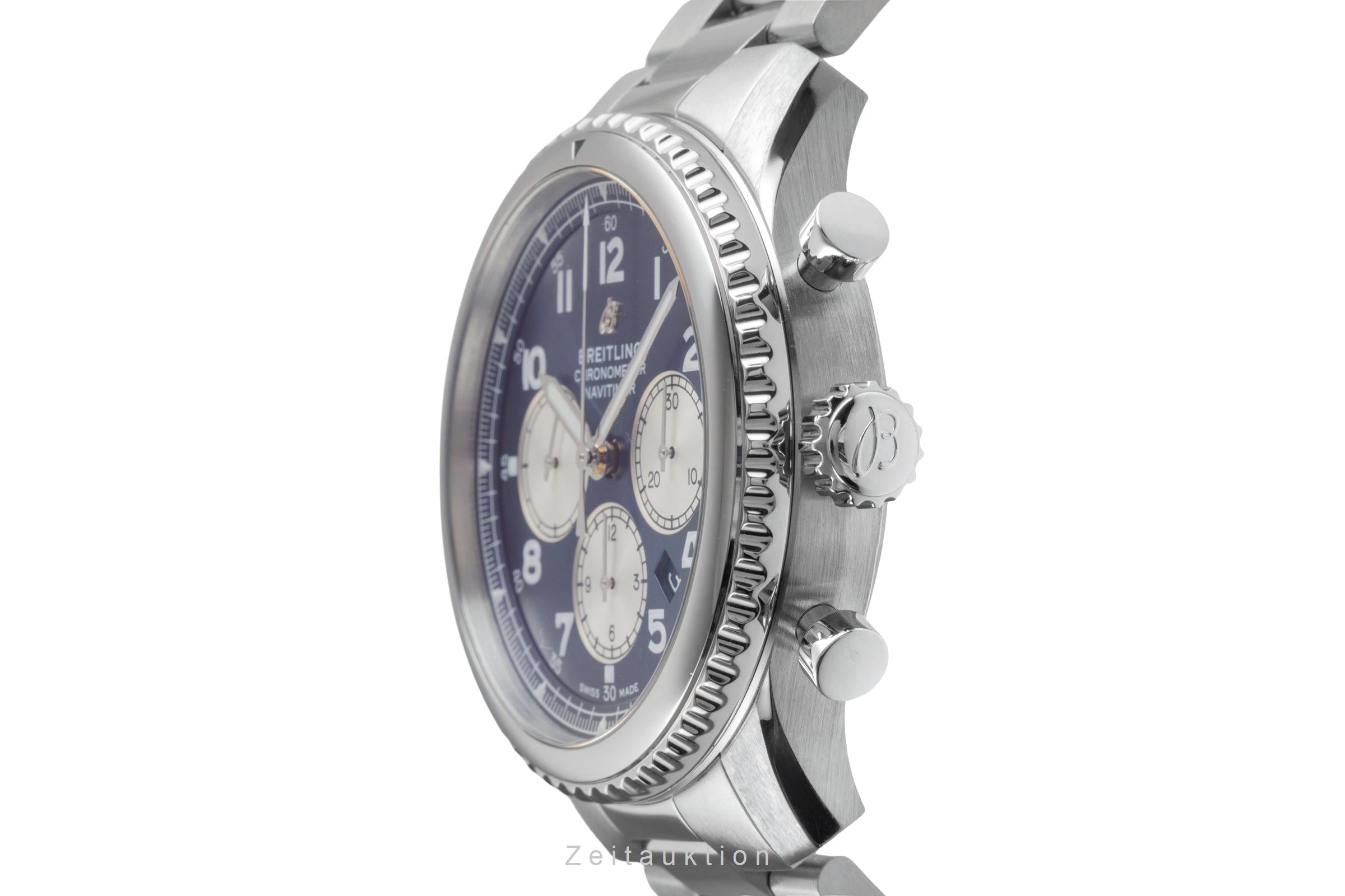 Breitling Navitimer chronographe acier automatique montre pour hommes AB0117131C1A1  [2503494]