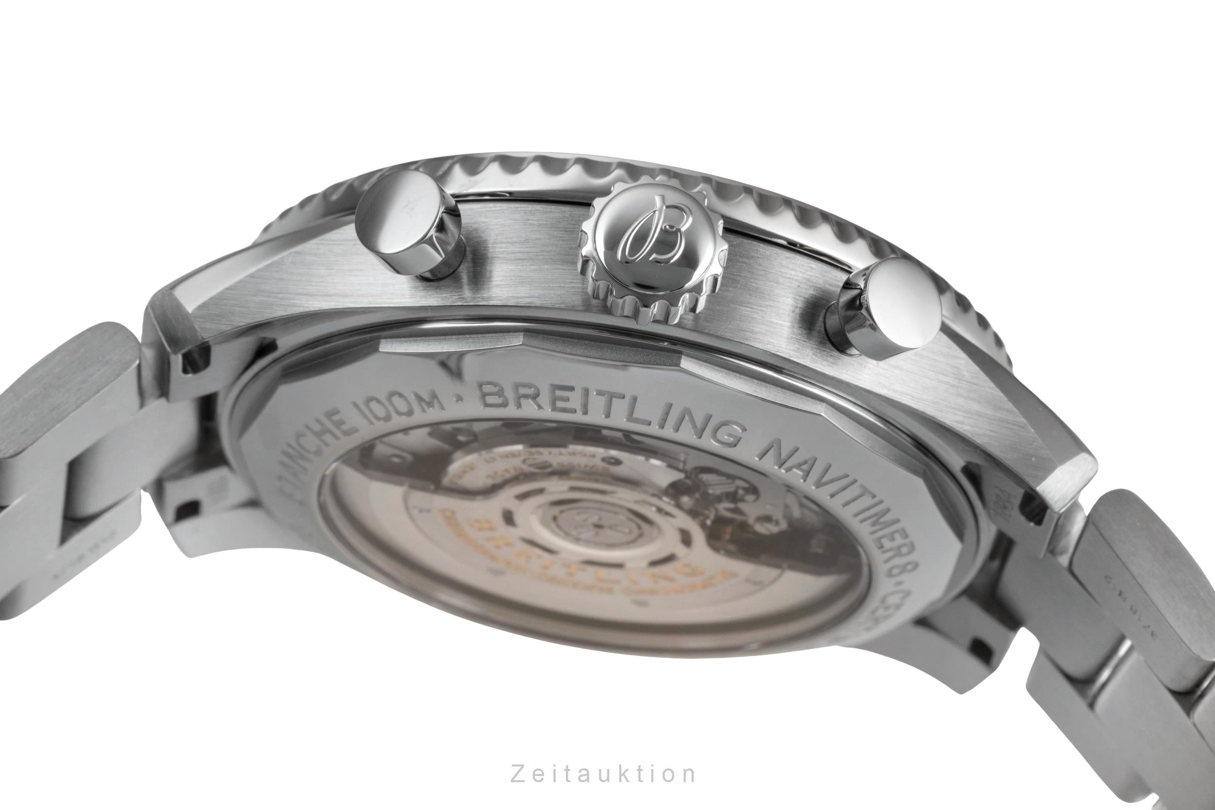 Breitling Navitimer chronographe acier automatique montre pour hommes AB0117131C1A1  [2503494]