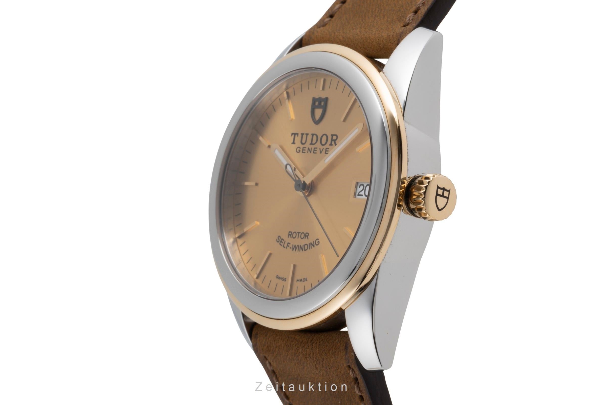 Tudor Glamour Date steel / gold automatic men's watch 55003  [2503495]