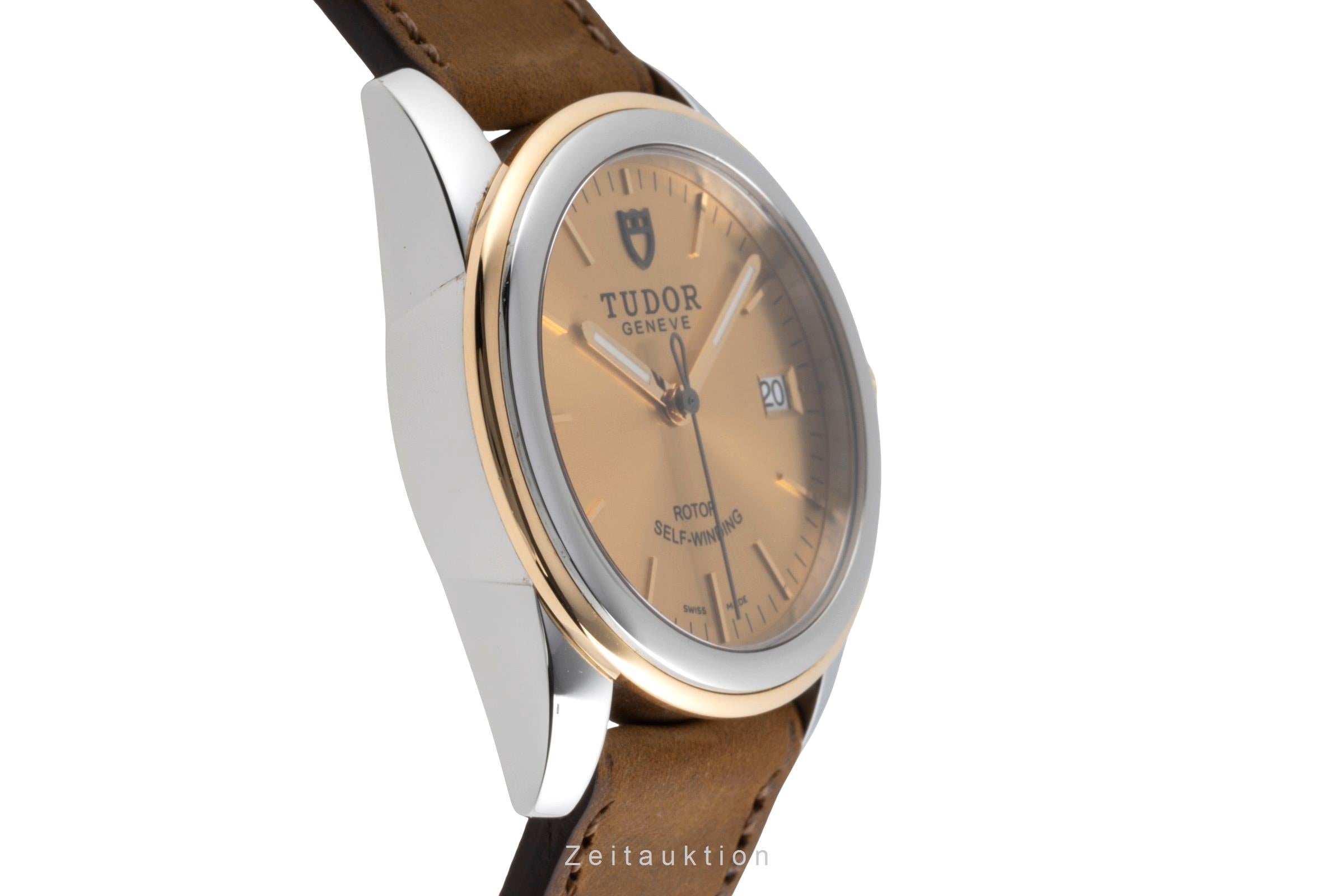 Tudor Glamour Date steel / gold automatic men's watch 55003  [2503495]
