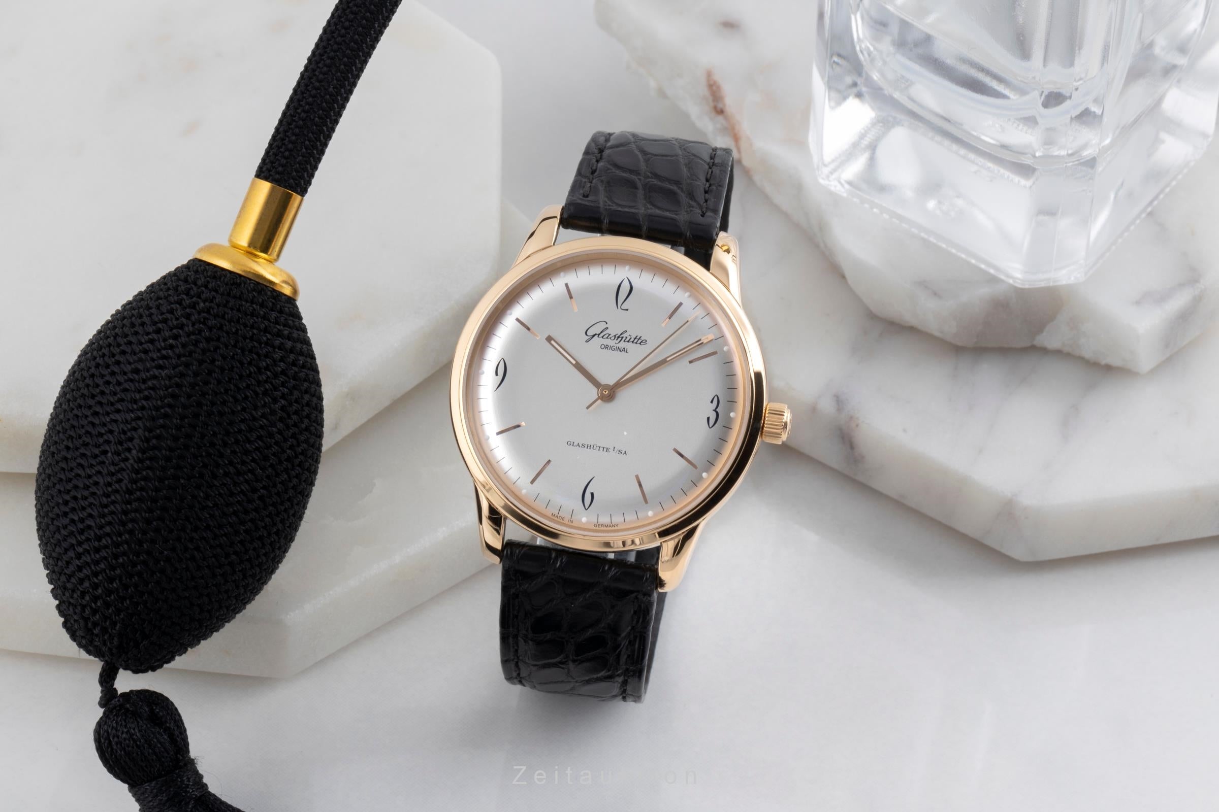 Glashütte Senator Sixties 18 ct red gold automatic men's watch 1-39-52-01-01-04 LP: 14100EUR  [2503497]